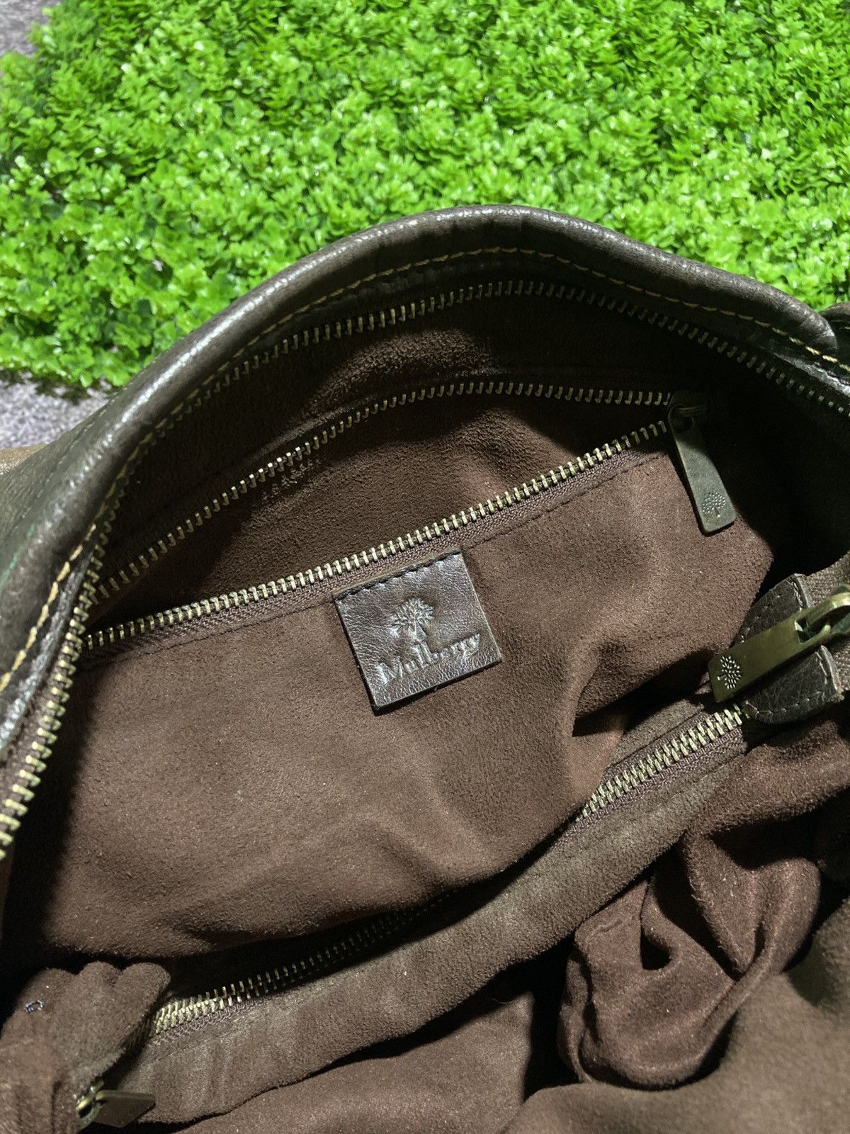 Mulberry Mulberry Roxanne Bag Chocolate Brown Darwin Leather Handbag Size ONE SIZE - 17 Thumbnail