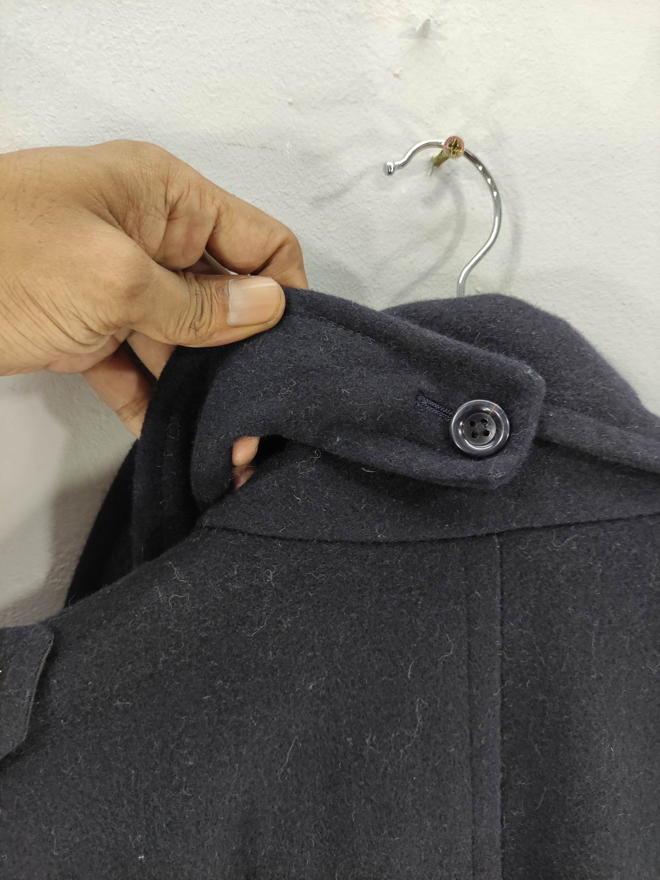 Japanese Brand Vintage N.G.A.C Kazuhiro Takakura Wool Coat Jacket Size US M / EU 48-50 / 2 - 15 Thumbnail