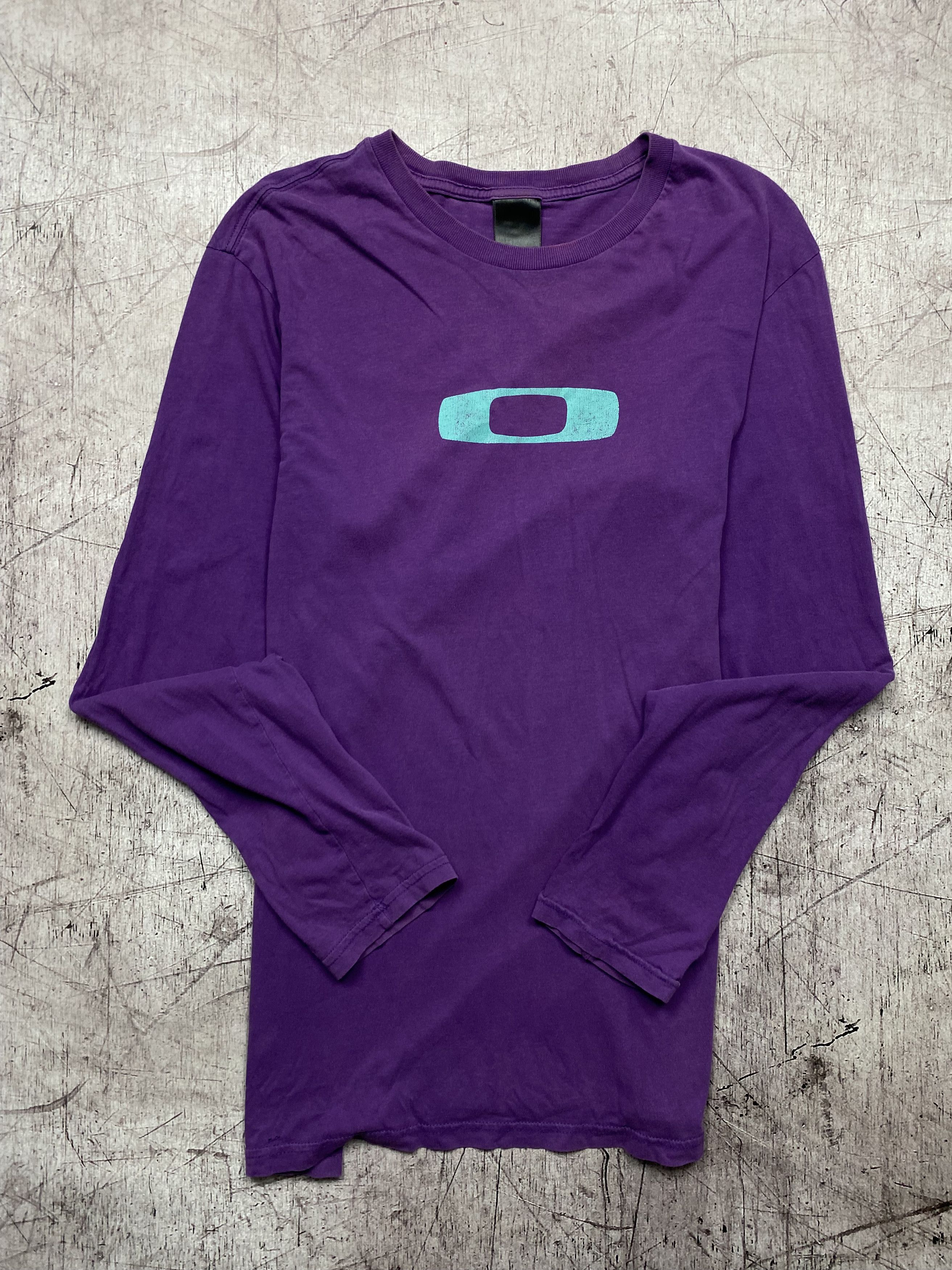 Oakley × Vintage Oakley Vintage distressed long sleeve t-shirt tee Size US M / EU 48-50 / 2 - 1 Thumbnail