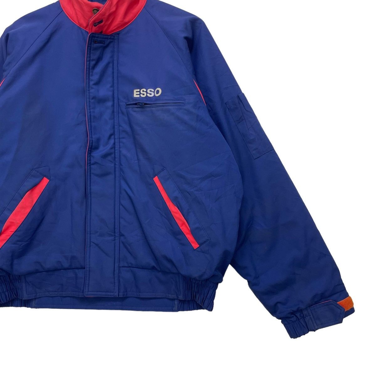 Vintage Japanese Brand Esso Bomber Jacket Size US M / EU 48-50 / 2 - 4 Thumbnail