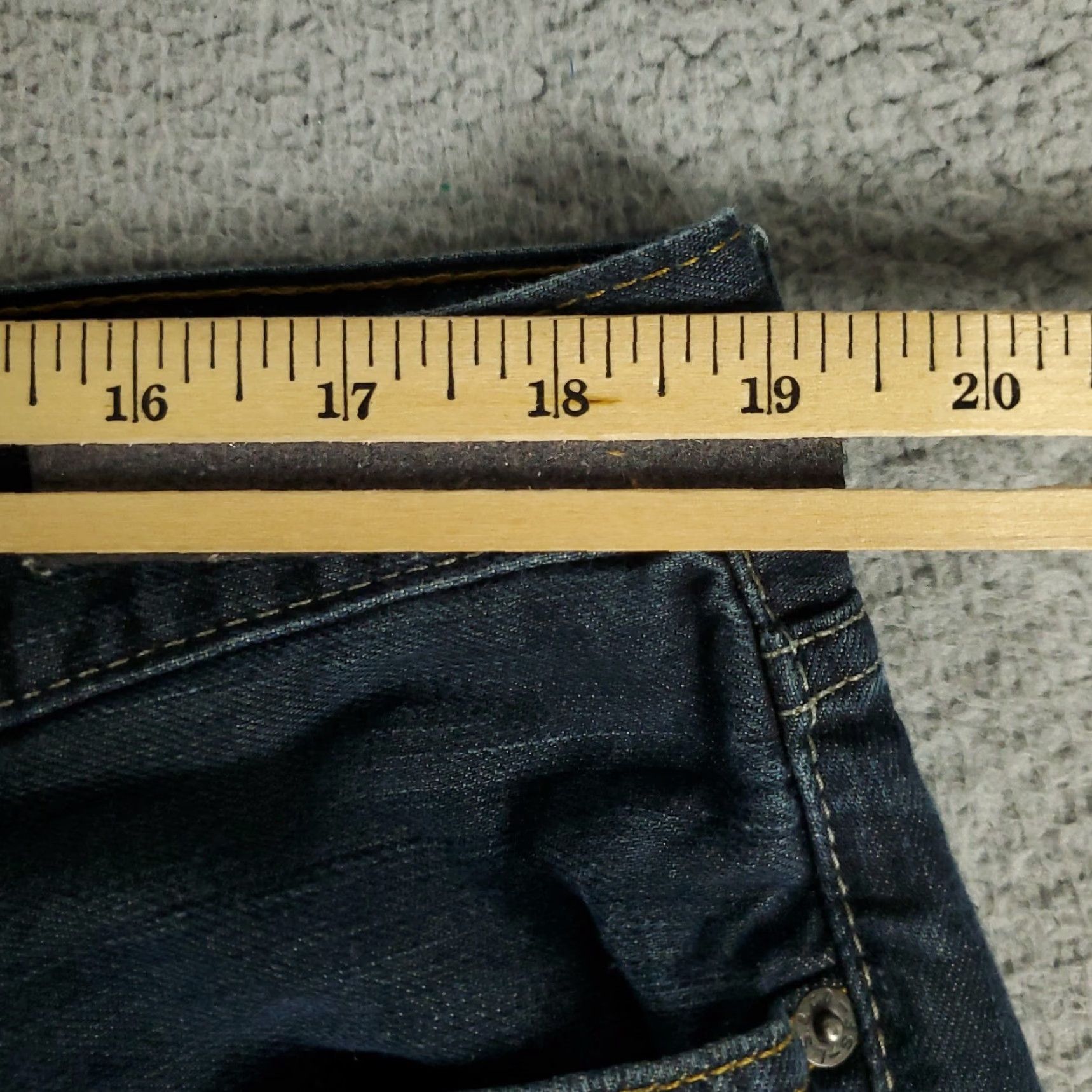 Levi's Levis 505 Jeans Mens 40x26 Blue Casual Straight Leg Denim Pants Size US 40 / EU 56 - 3 Thumbnail