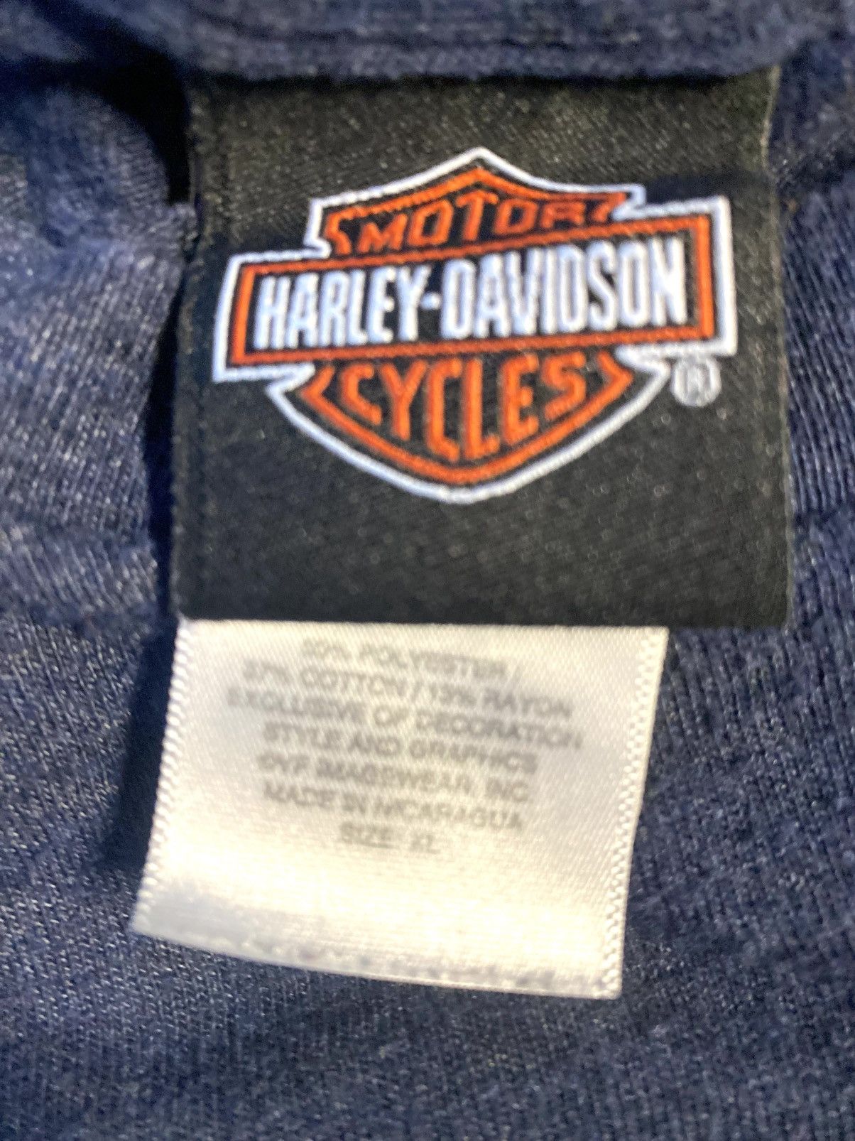 Harley Davidson Vintage 90s Harley Davidson “Republic” T-Shirt Size US XL / EU 56 / 4 - 4 Thumbnail