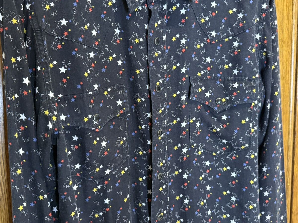 Saint Laurent Paris Saint Laurent star print western black shirt Size US M / EU 48-50 / 2 - 11 Thumbnail