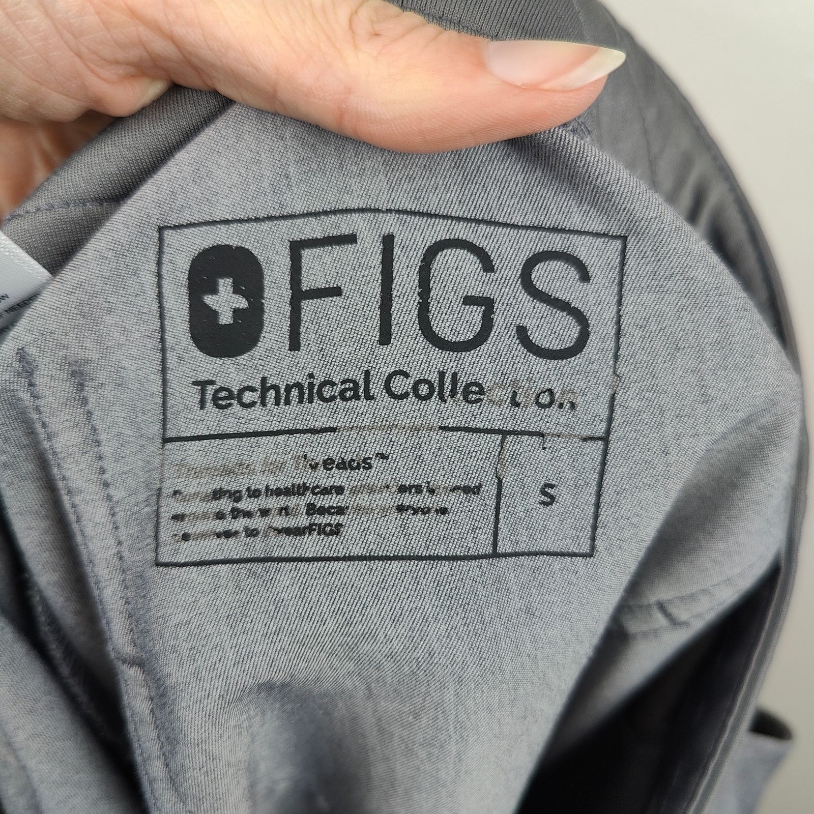 Other Figs Zamora Scrub Jogger Pants Womens Small Brushed Gray Size 27" / US 4 / IT 40 - 6 Thumbnail