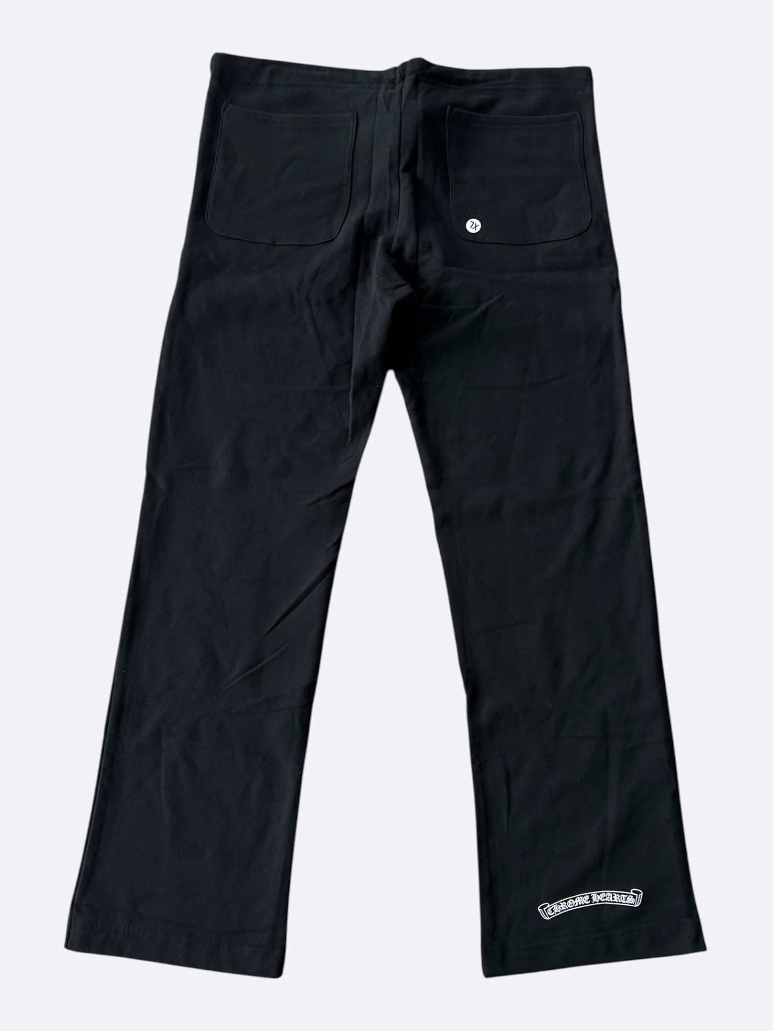 Chrome Hearts Chrome Hearts Black & White Dagger Logo Women's Sweatpants Size 36" / US 14 / IT 50 - 2 Thumbnail