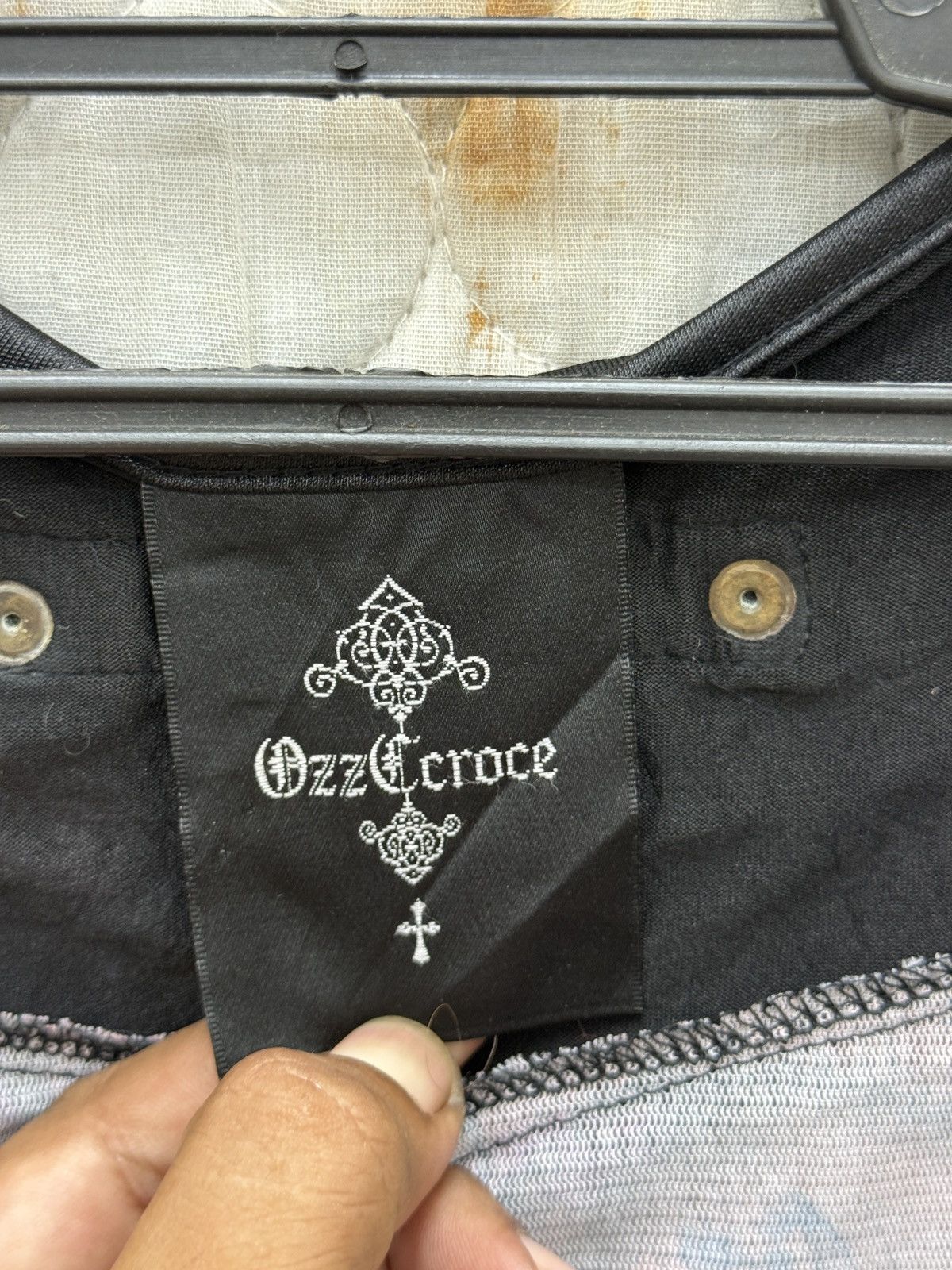 14th Addiction 🔥🔥🔥ARCHIVE OZZ CROCE ZIP UP GOTHIC BLOUSE Size S / US 4 / IT 40 - 8 Thumbnail