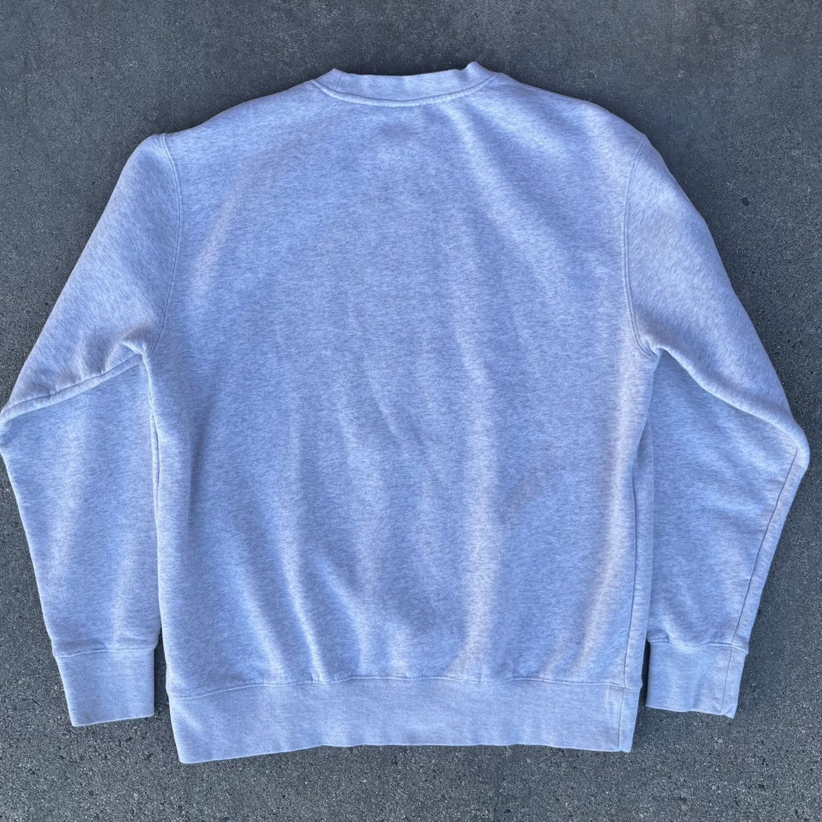 2002’ HUF x Thrasher Heather Gray Candle Stick Crewneck Sz L