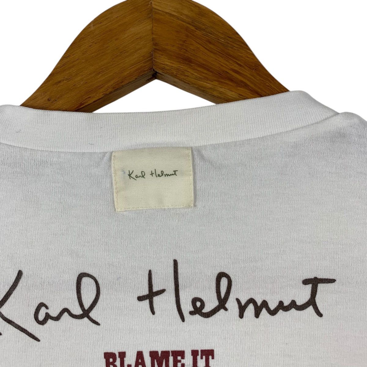 Karl Helmut Vintage KARL HELMUT JAPAN Pink House Dog Youth Tee Shirt Size M / US 6-8 / IT 42-44 - 7 Thumbnail