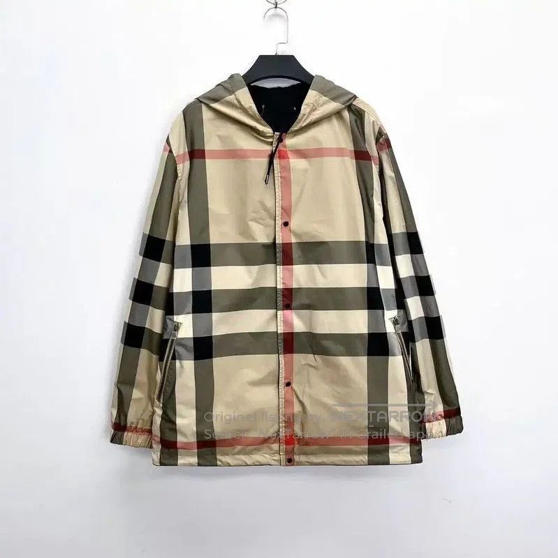 Burberry Burberry Black Long Sleeve Hooded Jacket. Size US XL / EU 56 / 4 - 3 Thumbnail