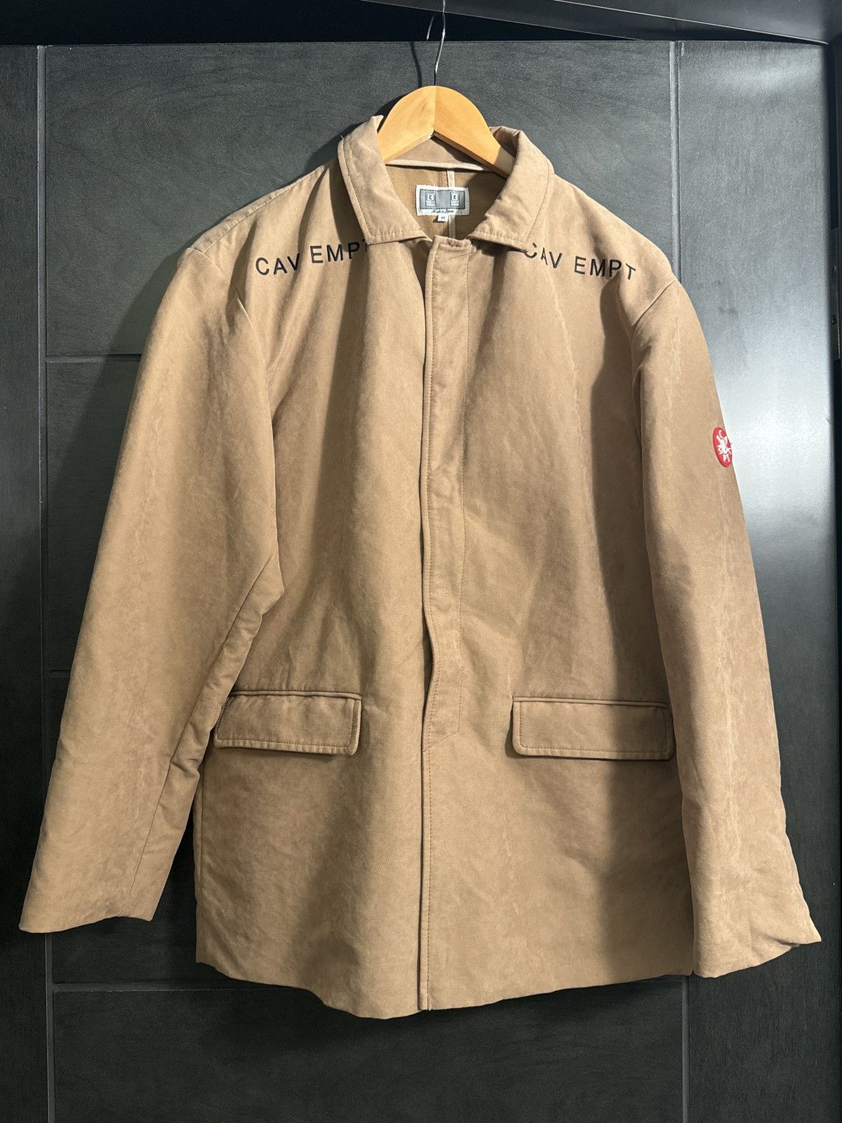 Cav Empt Cav Empt light brown chore jacket Size US M / EU 48-50 / 2 - 1 Thumbnail
