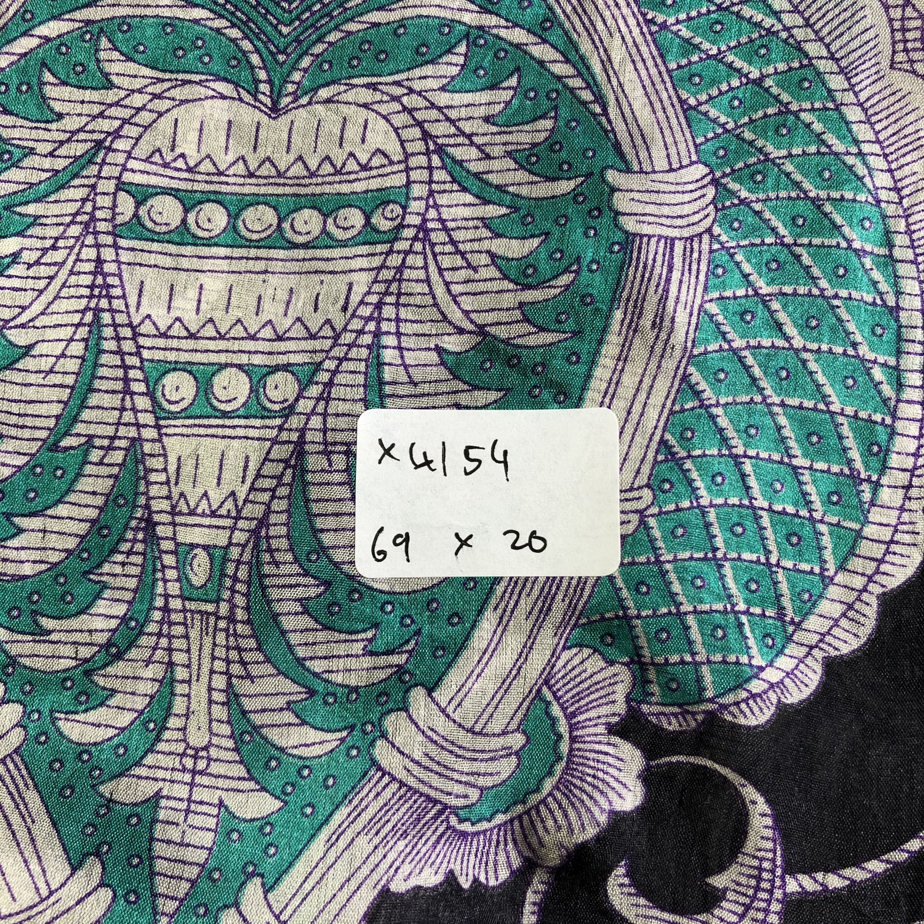Vintage Vintage Codello Silk Scarf Size ONE SIZE - 6 Thumbnail
