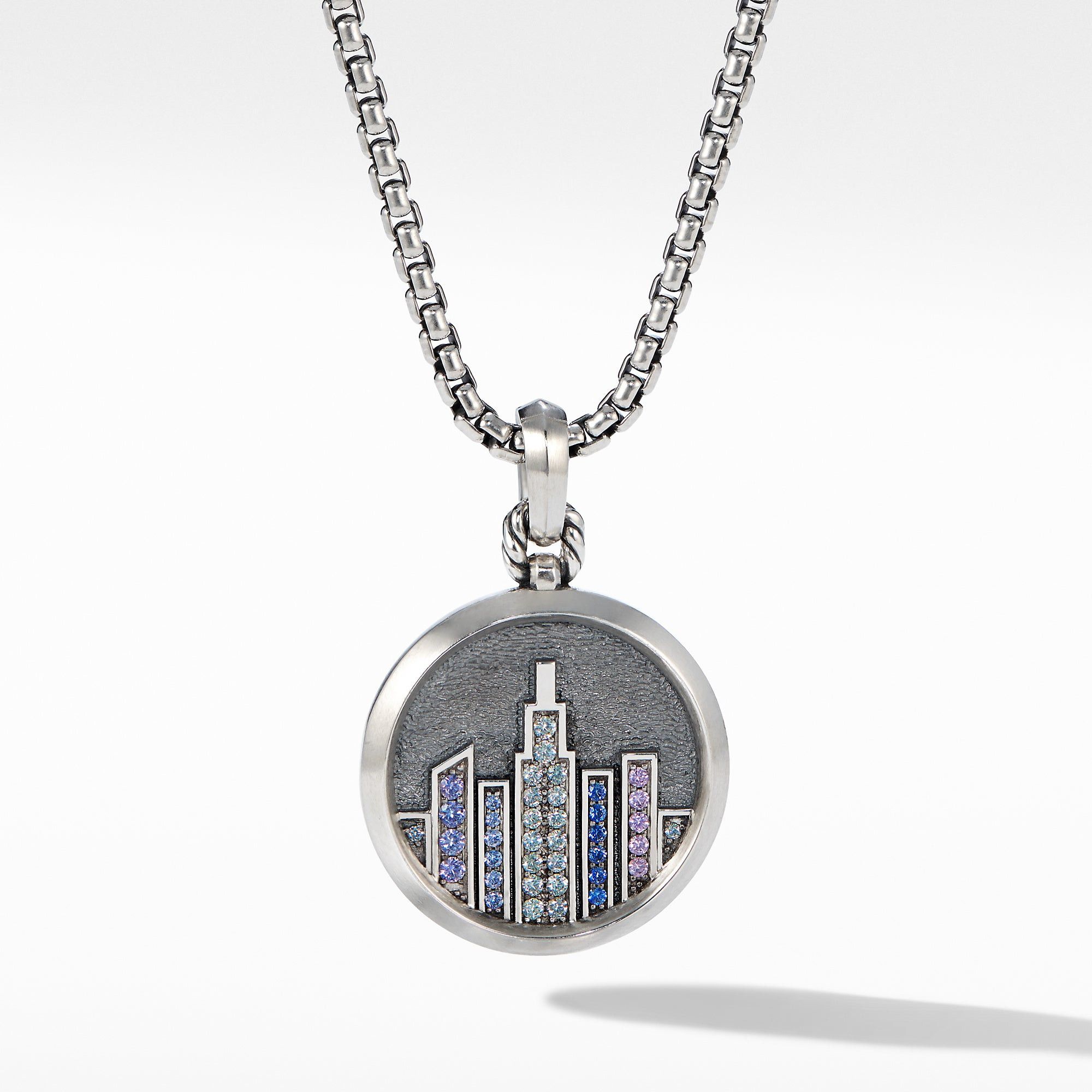 David Yurman o1w1db10526 D14995 Size:9/Amulet in Sterling Silver Size ONE SIZE - 1 Thumbnail