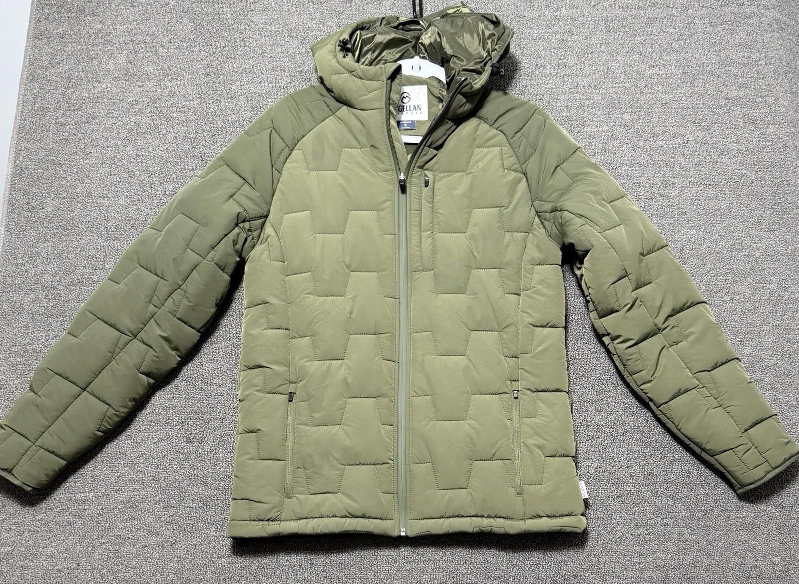 Other Magellan Puffer Coat Olive Green Water Resistant Mens Small Size US S / EU 44-46 / 1 - 1 Thumbnail