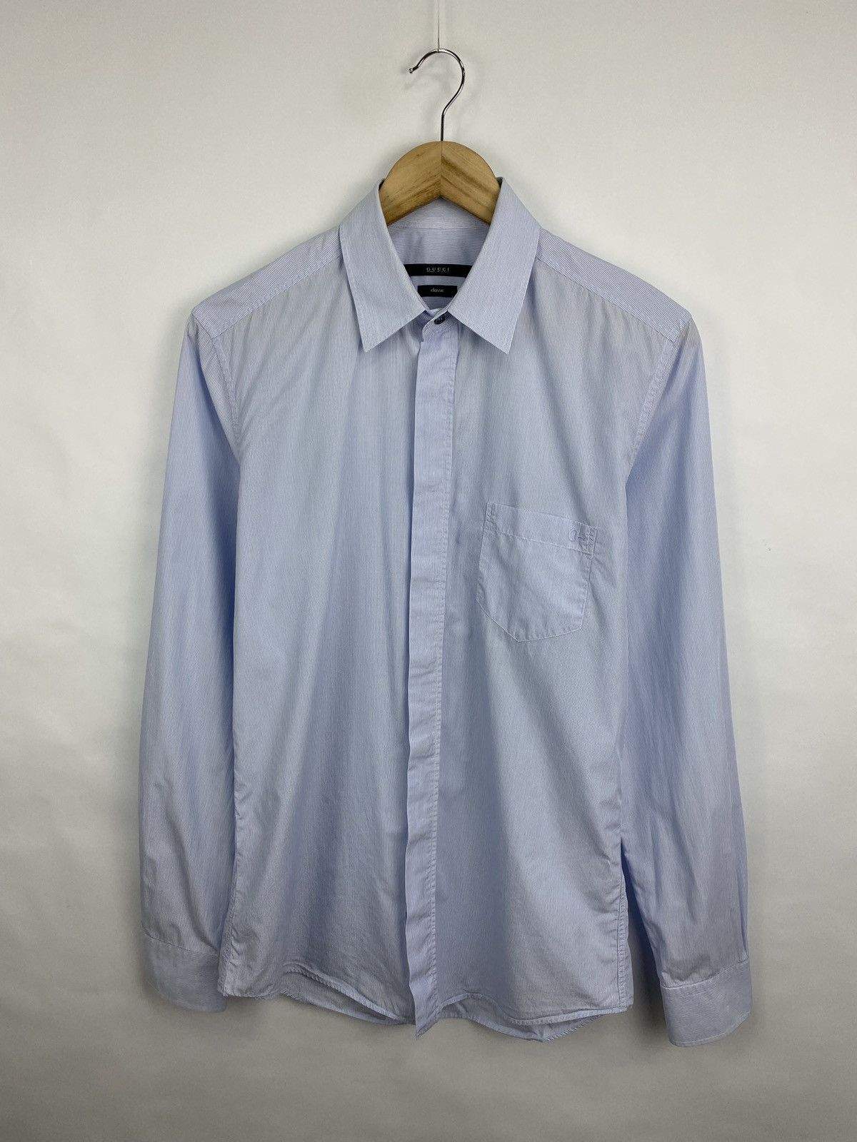 Gucci 🇮🇹 Gucci Classic Shirt made in Italy Rare Retro Y2K Hype Size US M / EU 48-50 / 2 - 3 Thumbnail