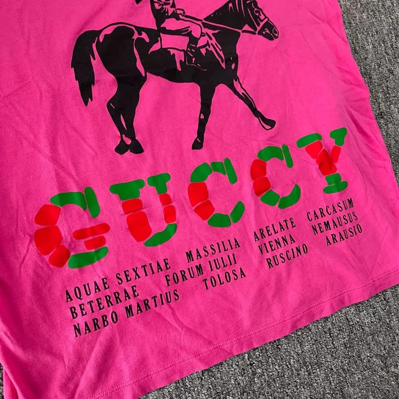Gucci Gucci Pure cotton large logo short sleeves 2501-Nextarrow Size US XS / EU 42 / 0 - 5 Thumbnail