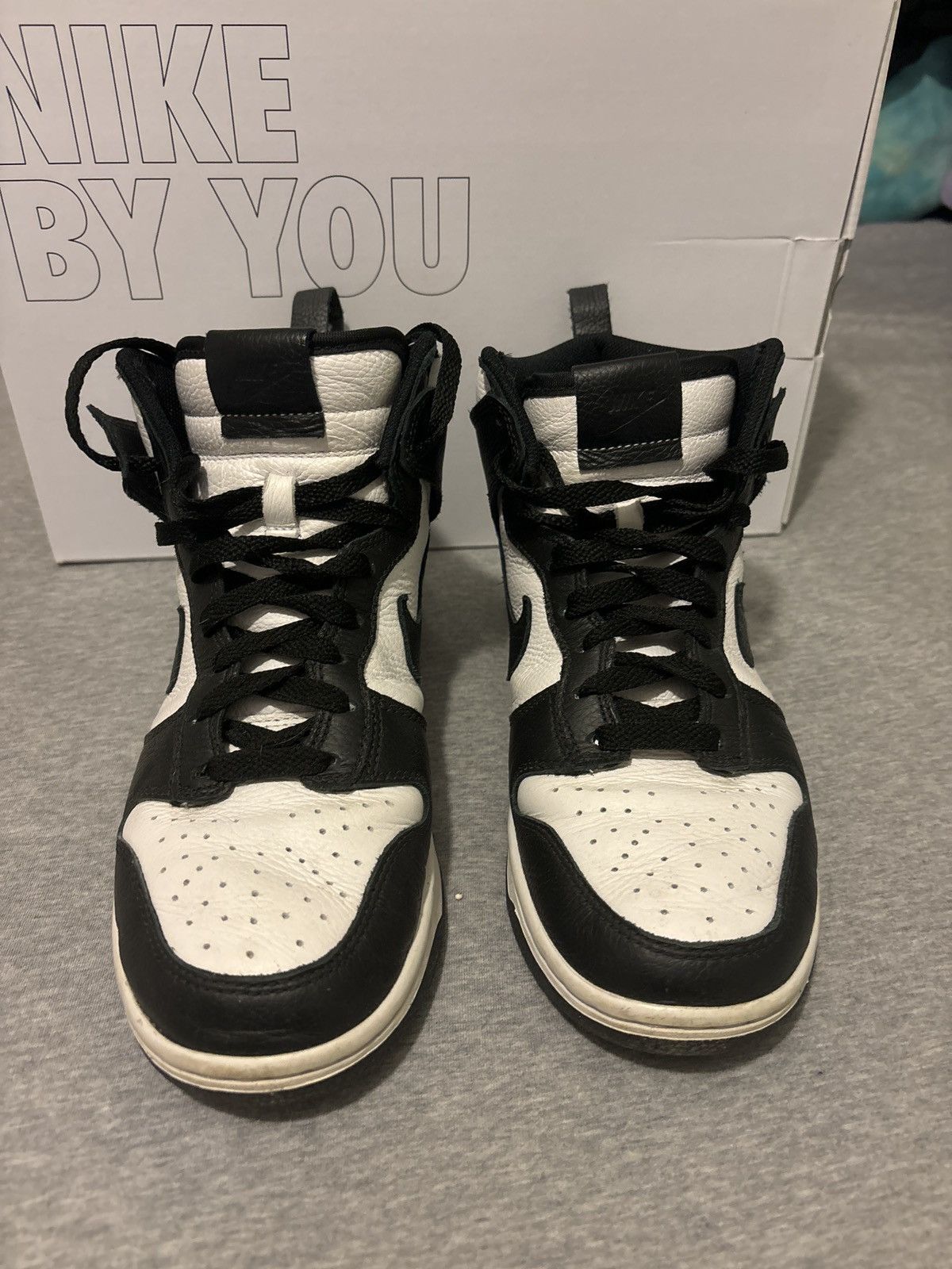 Nike Nike high top black and white dunk Size US 9 / IT 39 - 4 Thumbnail