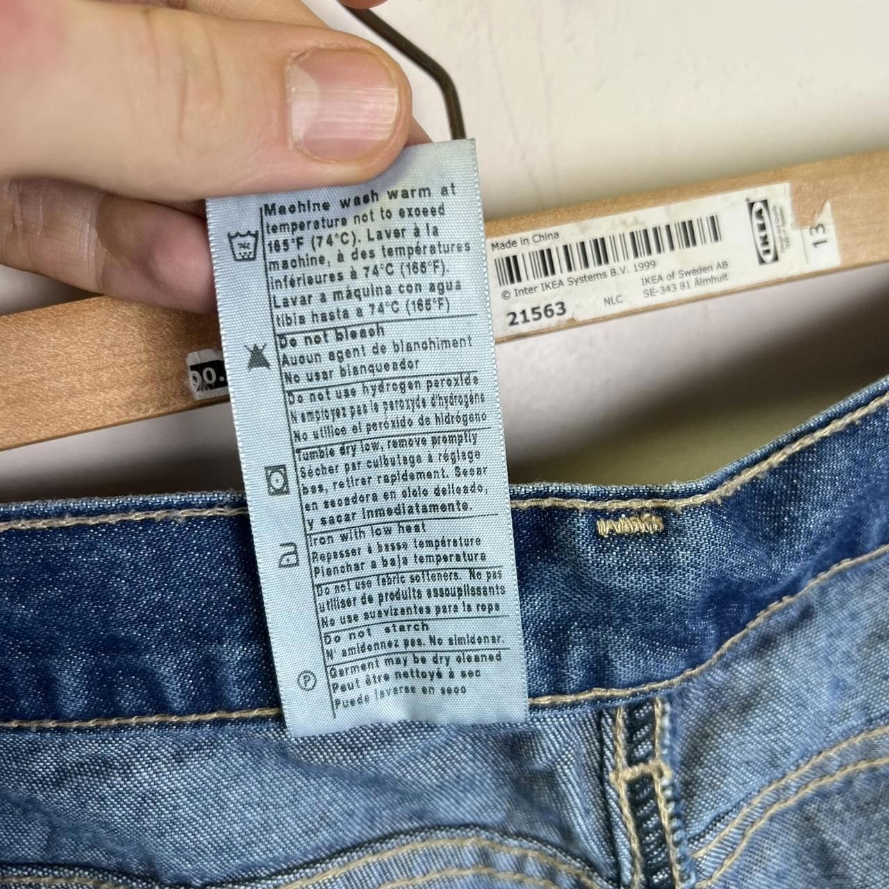 Carhartt Carhartt Men's Loose Fit Denim Jeans - Blue Size US 40 / EU 56 - 7 Thumbnail