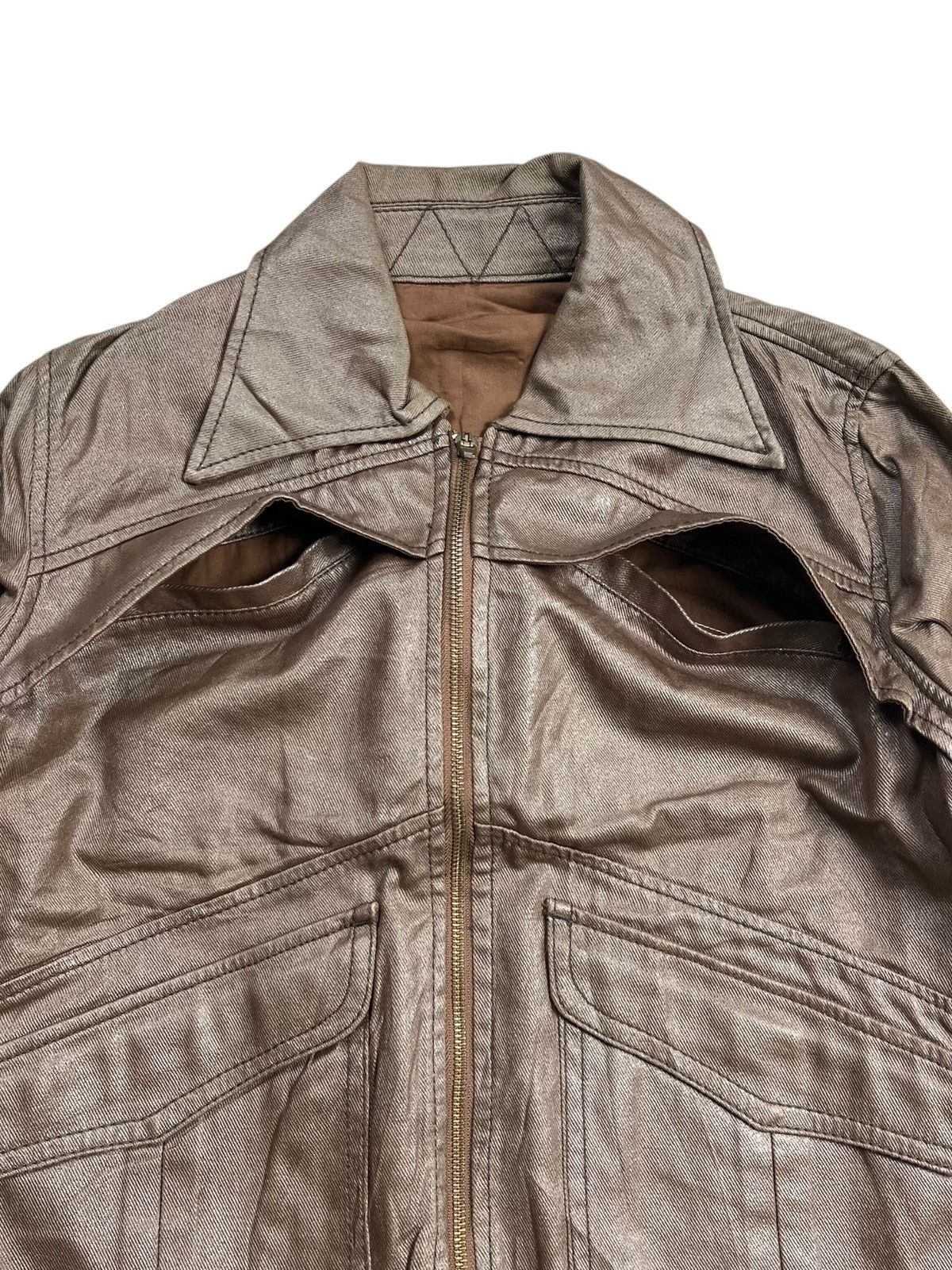 Japanese Brand 2000s Phenomenon Beyond - Apocalypse Style Waxed Jacket Size US M / EU 48-50 / 2 - 5 Thumbnail