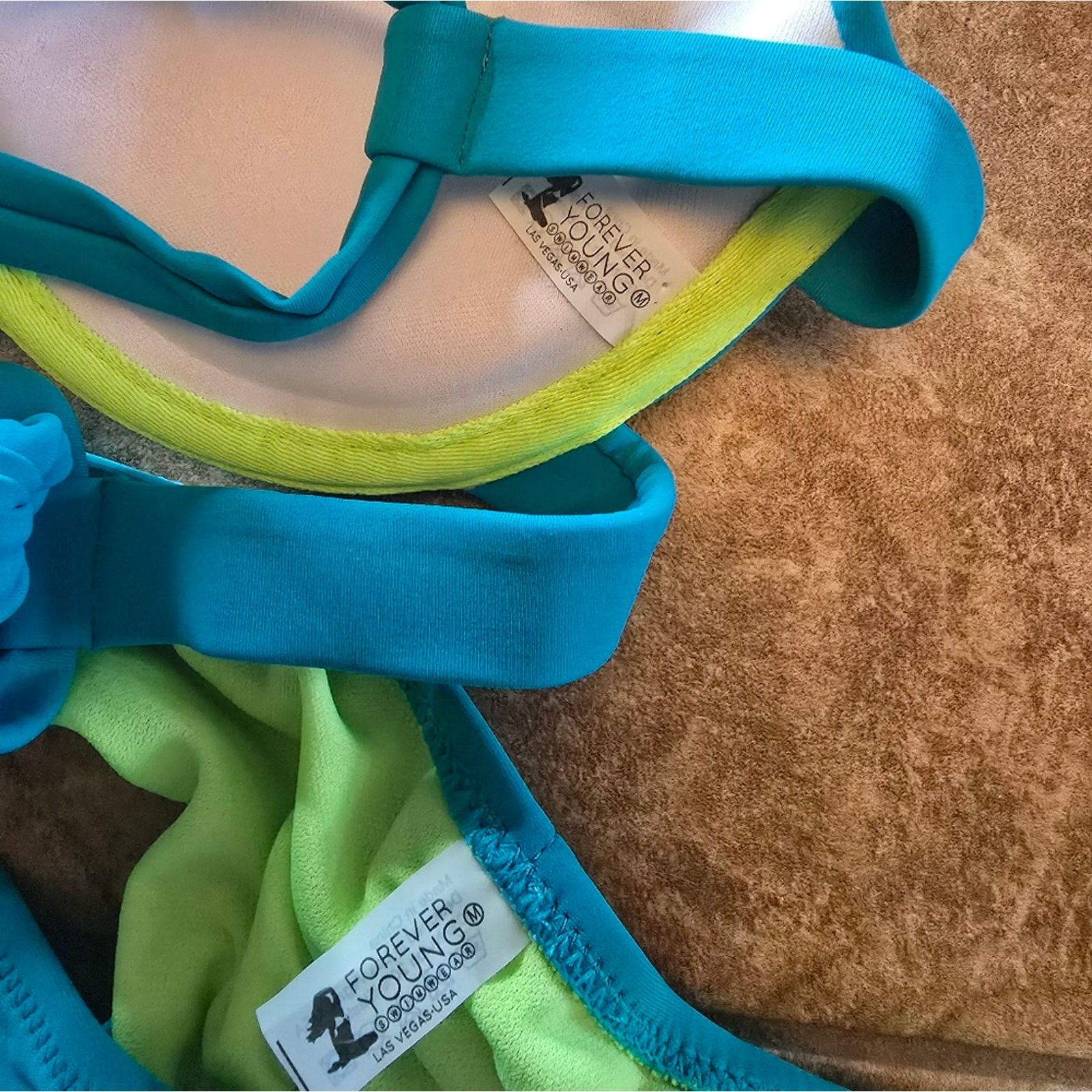 Other Teal Wave | FYS | Anguilla Bikini Set Size ONE SIZE - 5 Thumbnail