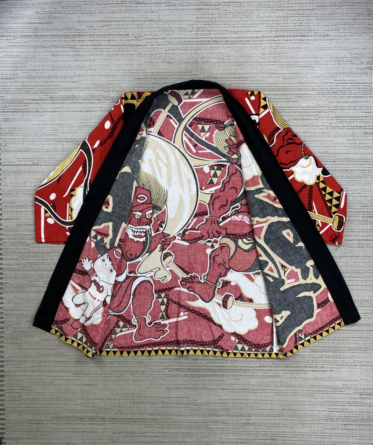 Japanese Brand Vintage Hiroshima Toyo Carp Kimono Japan Rare Design Size US L / EU 52-54 / 3 - 5 Thumbnail