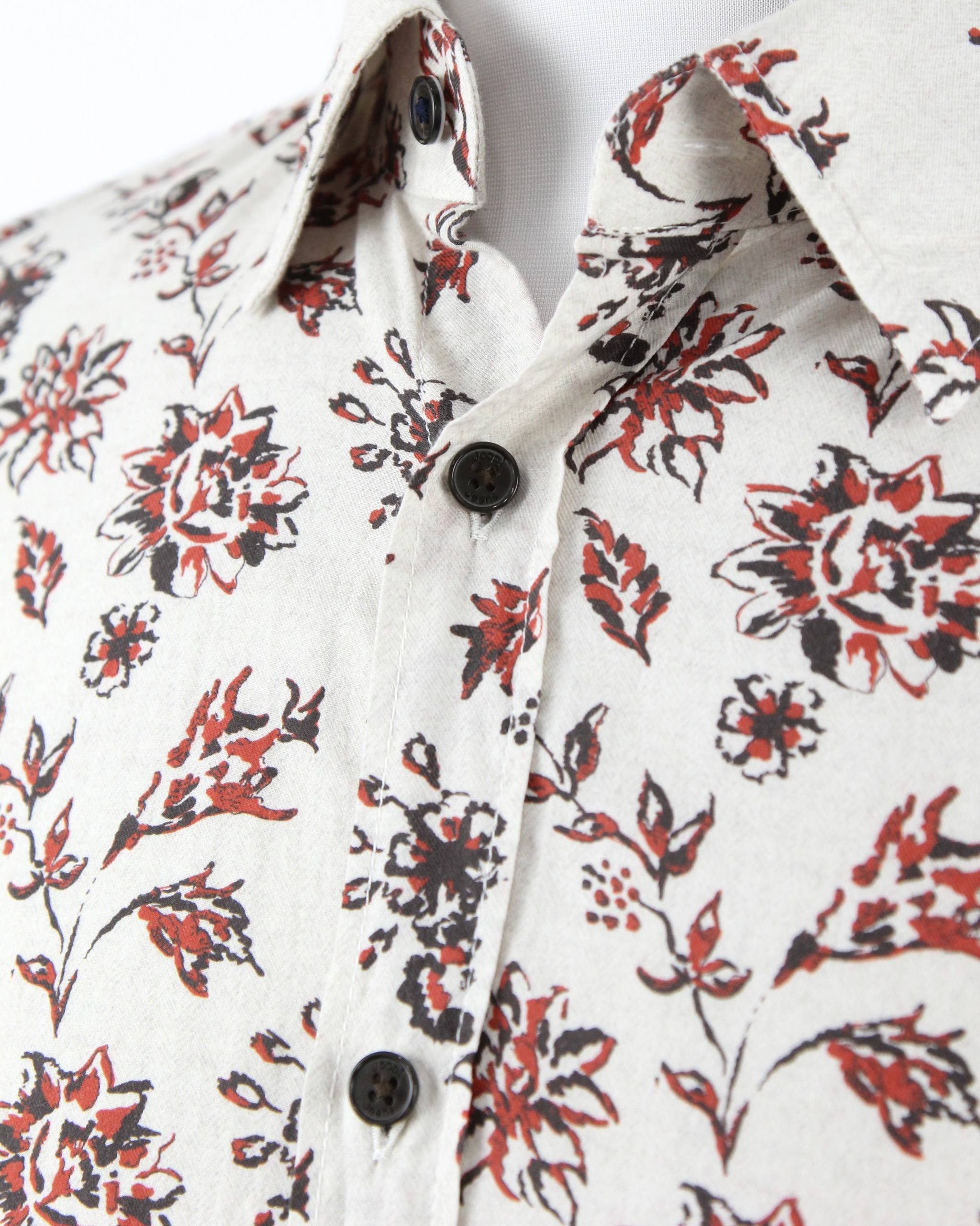Joop! JOOP! JEANS Light beige shirt with pattern Size US M / EU 48-50 / 2 - 6 Thumbnail