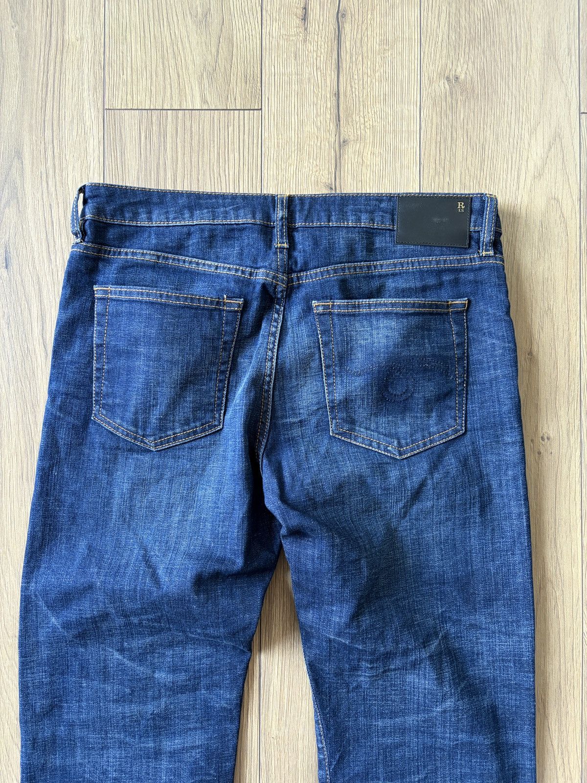R13 R13 Boy Straight Howell Jeans Size 29" - 18 Thumbnail