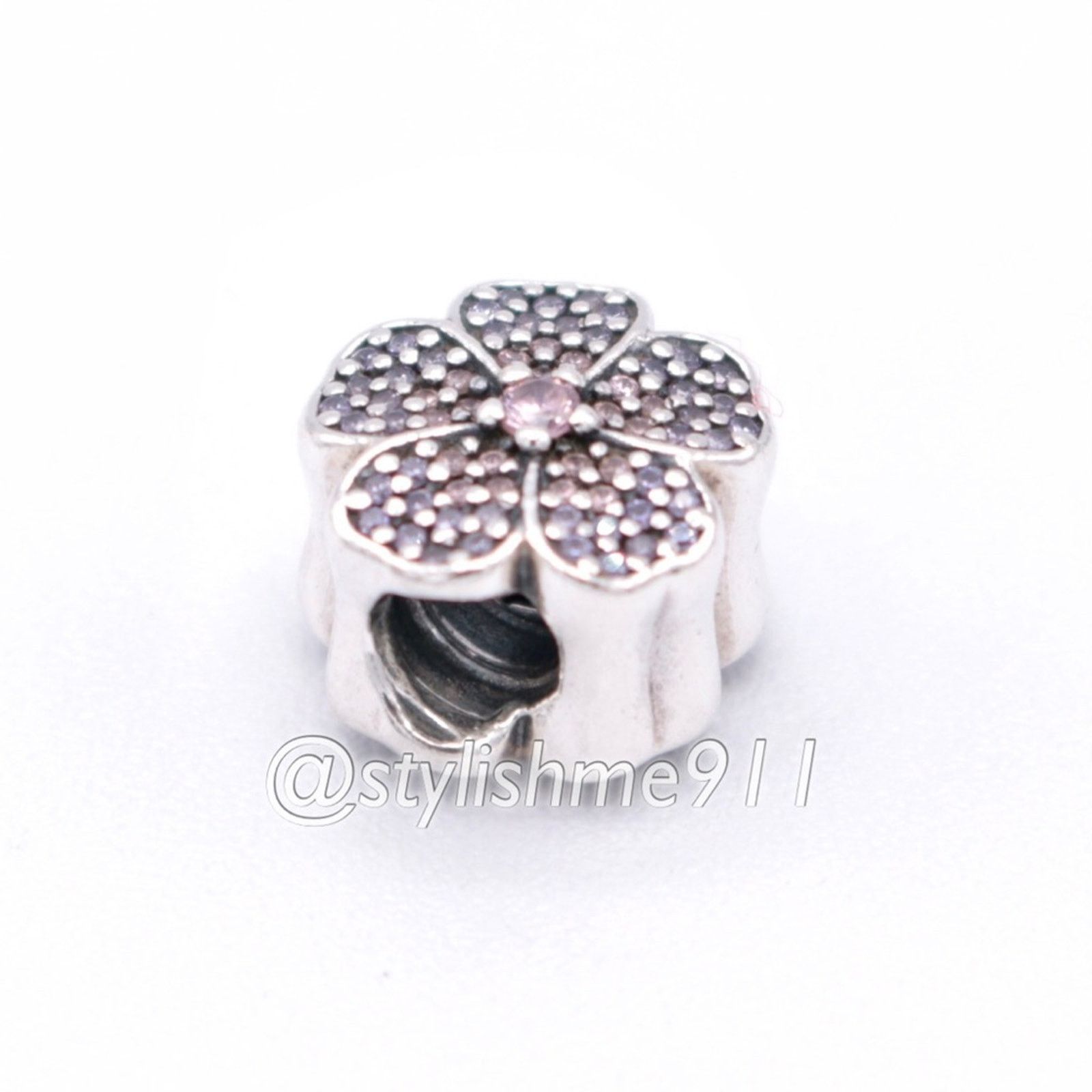 pandora Authentic PANDORA Sparkling Primrose Charm - 791481PCZ Size ONE SIZE - 9 Thumbnail
