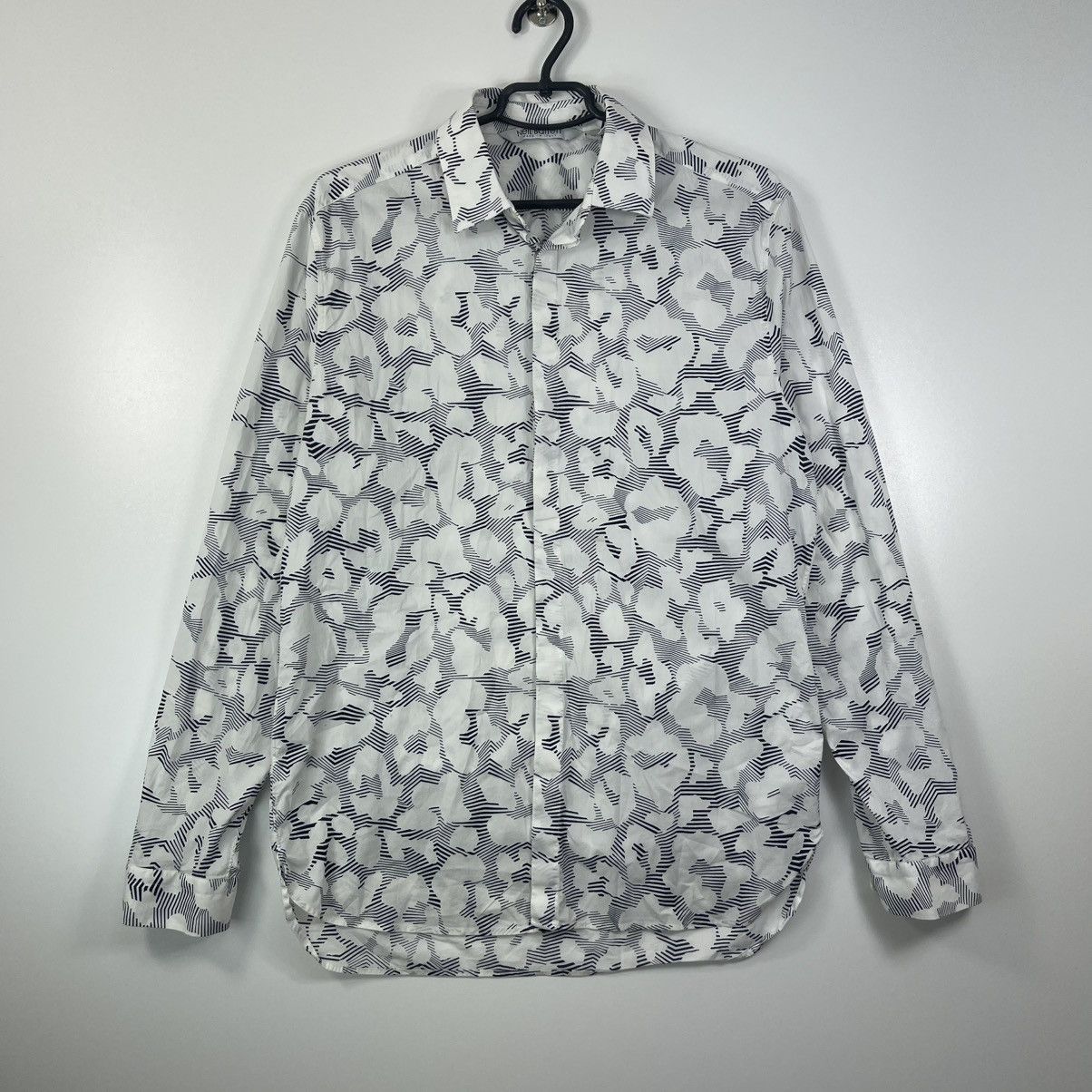 Neil Barrett NEIL BARRETT Shirt Long Sleeve Italy Shirt Size M Size US M / EU 48-50 / 2 - 1 Thumbnail
