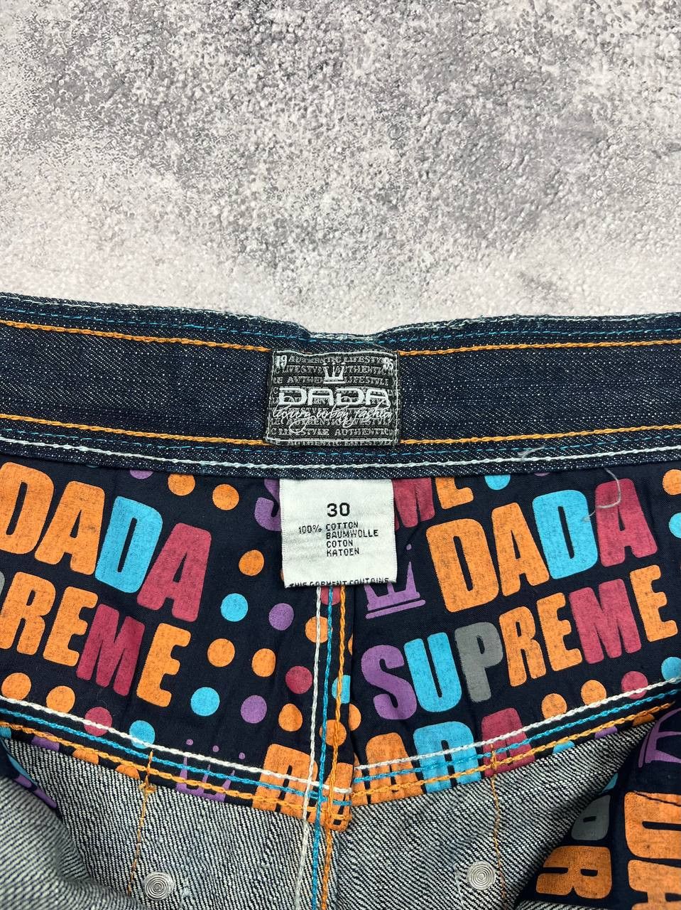 JNCO Vintage DADA SUPERME JNCO Style Wide Shorts SK8 Y2K Monogram Size US 30 / EU 46 - 9 Thumbnail