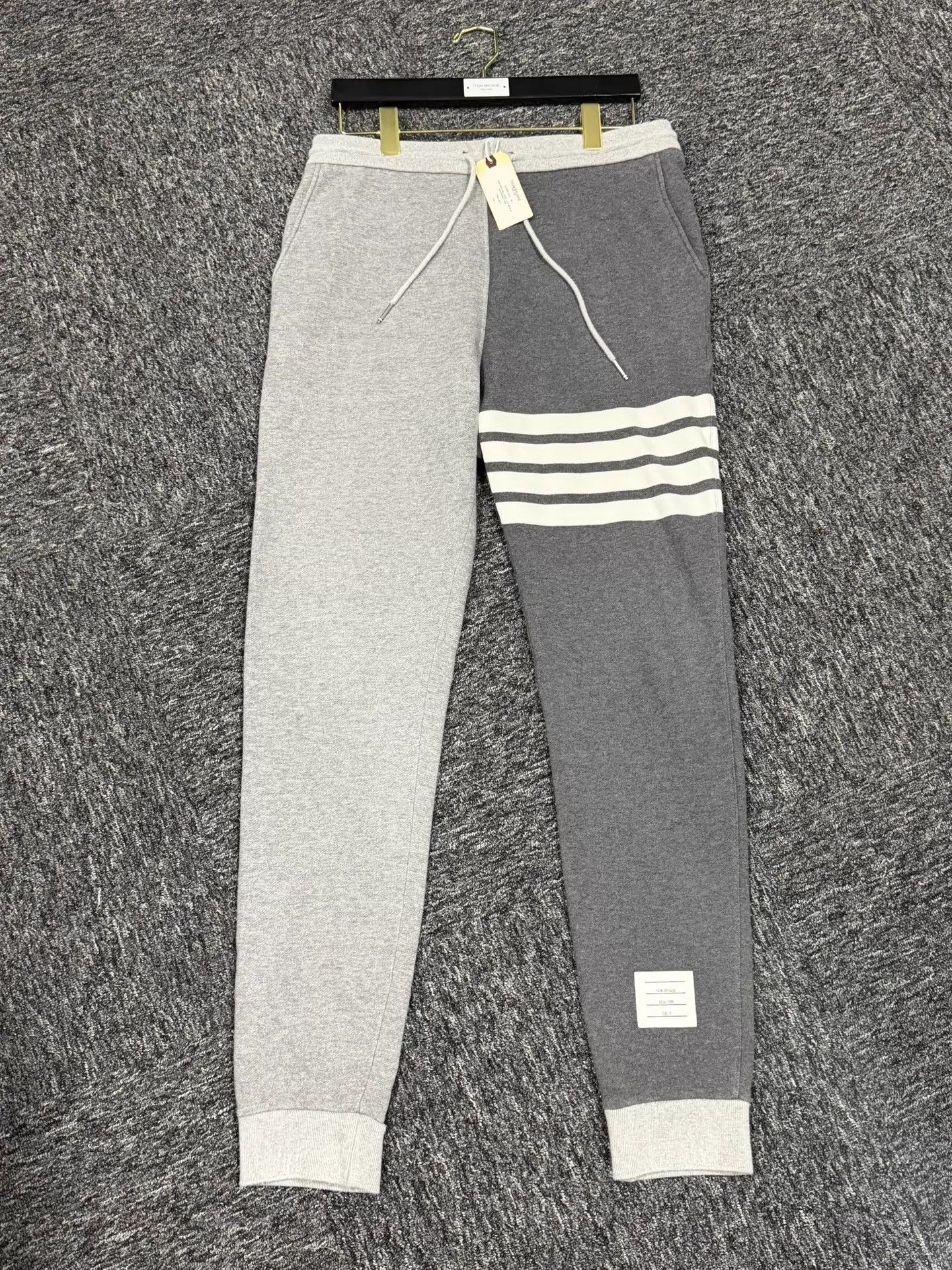 Thom Browne Thom Browne men's 4-bar color blocked track pants Size US 34 / EU 50 - 1 Thumbnail