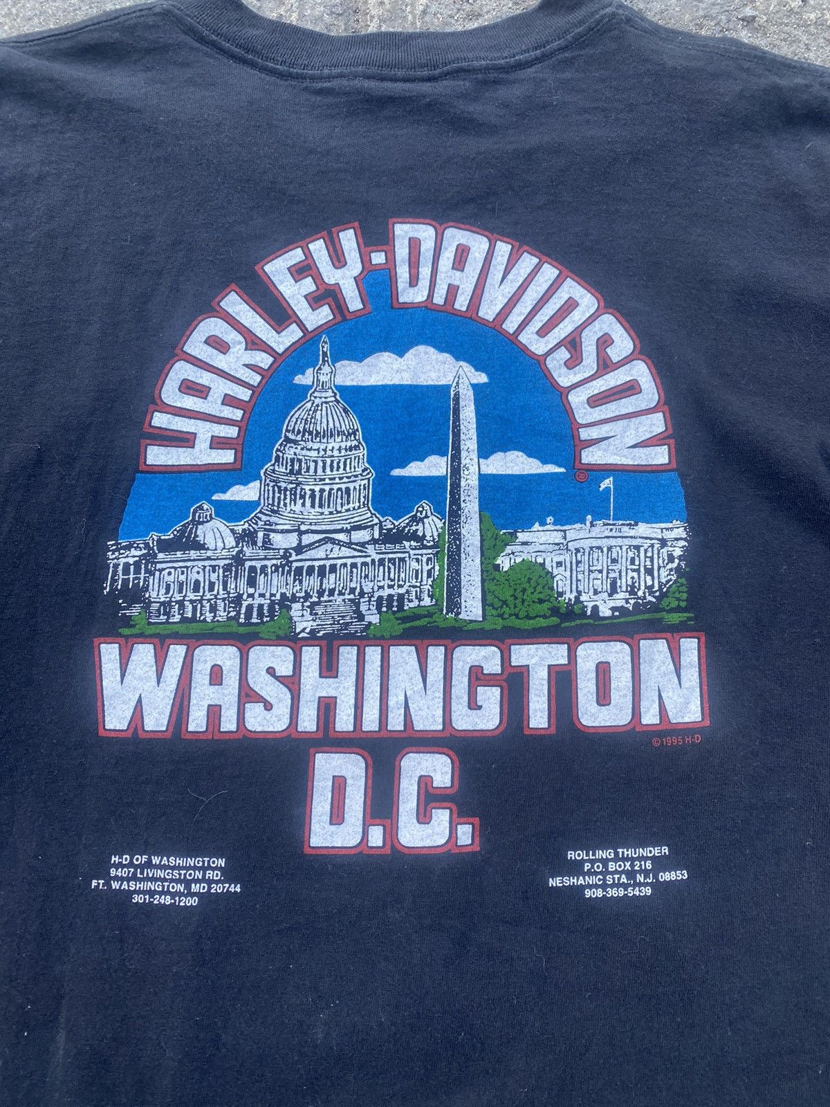 Harley Davidson × Vintage Harley Dadvison vintage tee Size US L / EU 52-54 / 3 - 4 Thumbnail