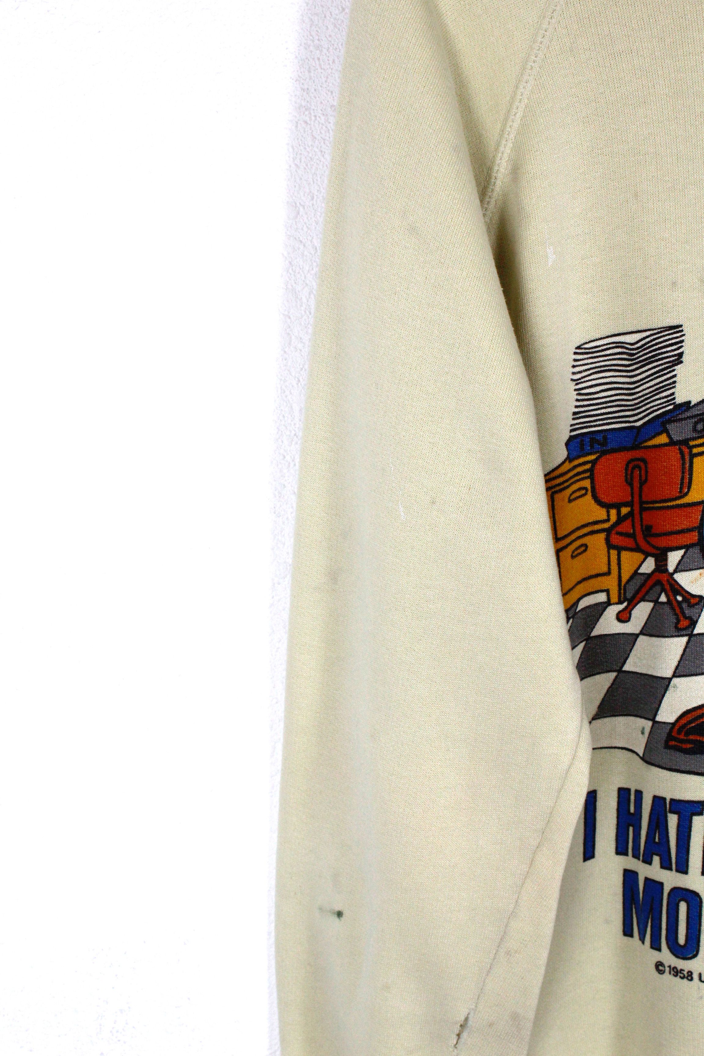 Cartoon Network Vintage Snoopy Peanuts Cartoon Distressed RARE Sweatshirt Size US M / EU 48-50 / 2 - 8 Thumbnail