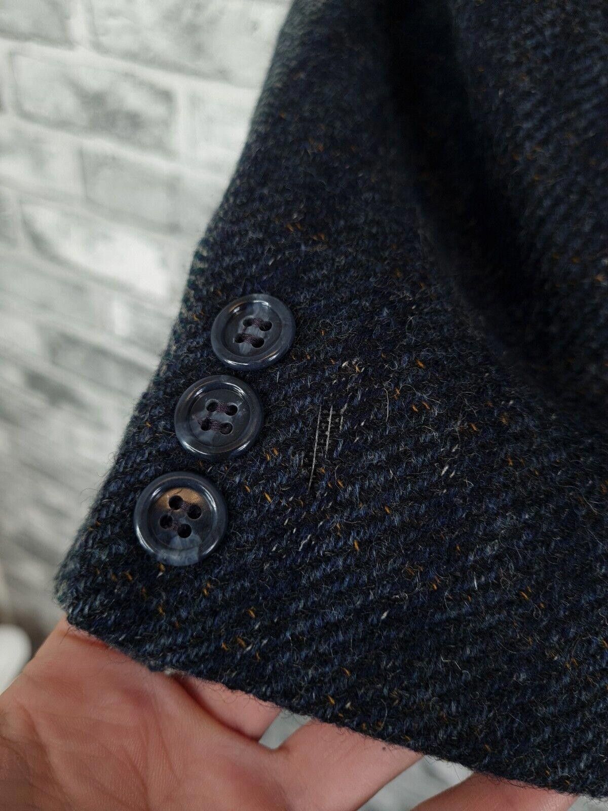 Designer Vintage Blazer 40 R Christopher Dawes Tweed Jacket Wool Size 40R - 6 Thumbnail