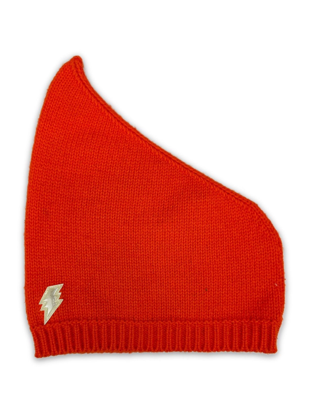 Pre-owned W Lt Walter Van Beirendonck X Walter Van Beirendonck 90's Walter Van Beirendonck ‘shark Fin' Neon Orange Beanie