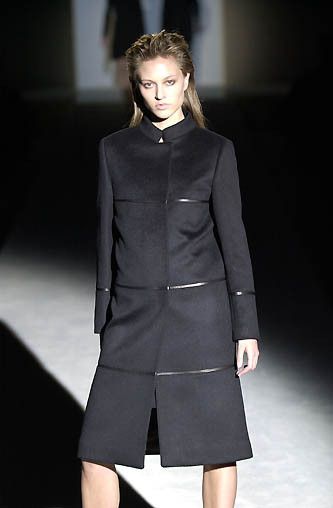 Gucci F/W 2001 RUNWAY WOOL/CASHMERE COAT BY TOM FORD Size S / US 4 / IT 40 - 3 Thumbnail