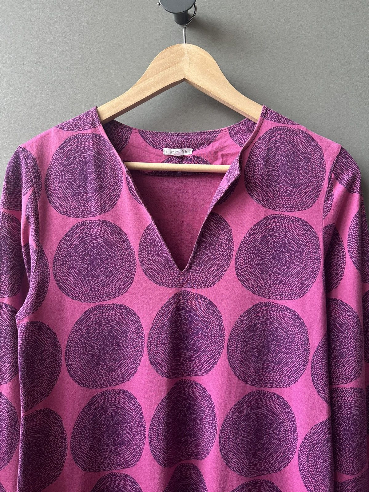 Marimekko Marimekko Pimenta Pink A-Line Geometric Dress Size S Size S / US 4 / IT 40 - 2 Thumbnail