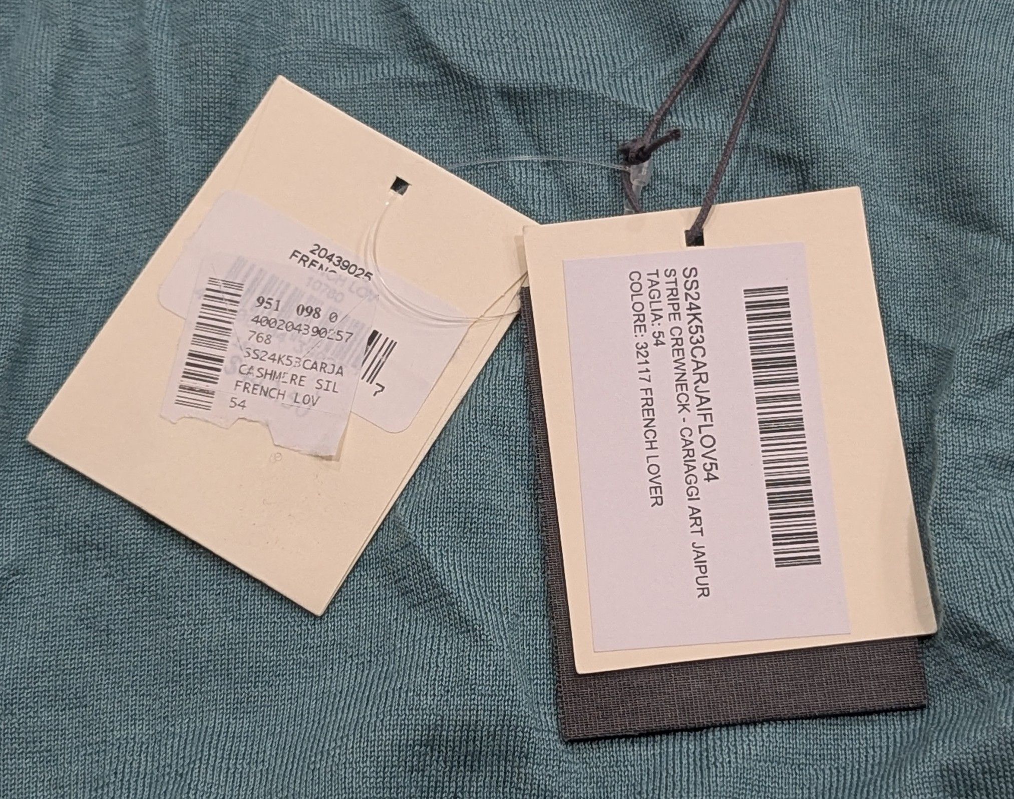 Other Brett Johnson Striped Cashmere/Silk Crewneck Sweater 54 Size US L / EU 52-54 / 3 - 8 Thumbnail