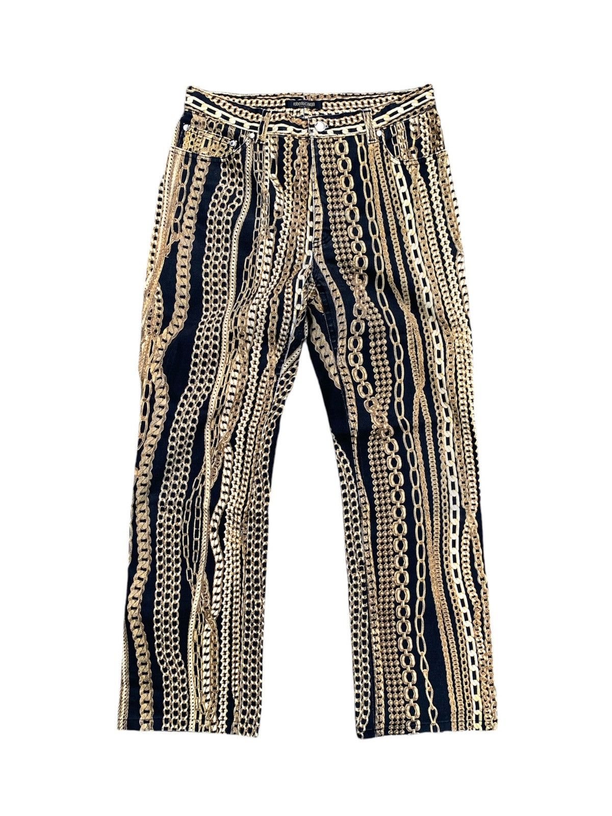 Roberto Cavalli Roberto Cavalli Gold Chain Size US 30 / EU 46 - 1 Thumbnail