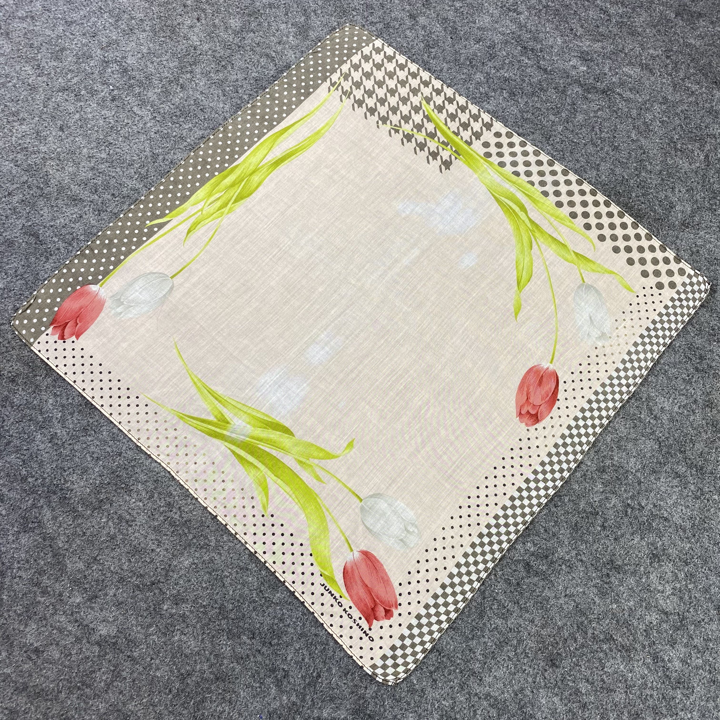Japanese Brand Junko Koshino Handkerchief / Bandana / Neckerchief-B648 Size ONE SIZE - 4 Thumbnail