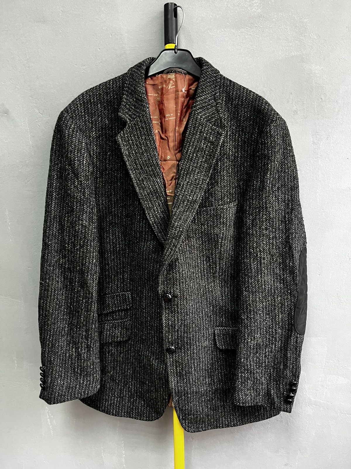 Harris Tweed × Vintage Harris Tweeted x Barutti blazer jacket Size 42R - 2 Thumbnail