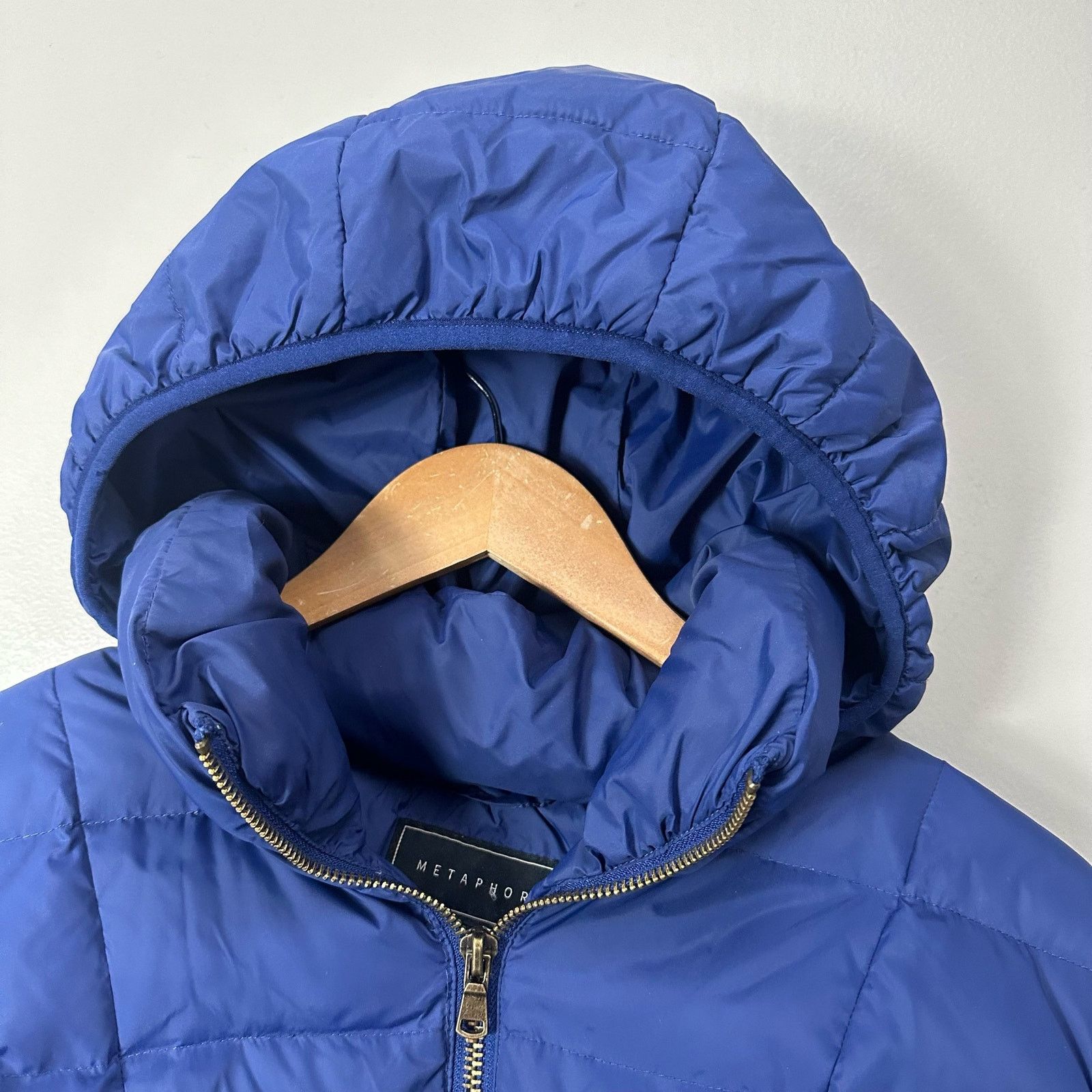 Other Metaphor Blue Long Mid Length Down Puffer Jacket Coat XL Size XL / US 12-14 / IT 48-50 - 5 Thumbnail