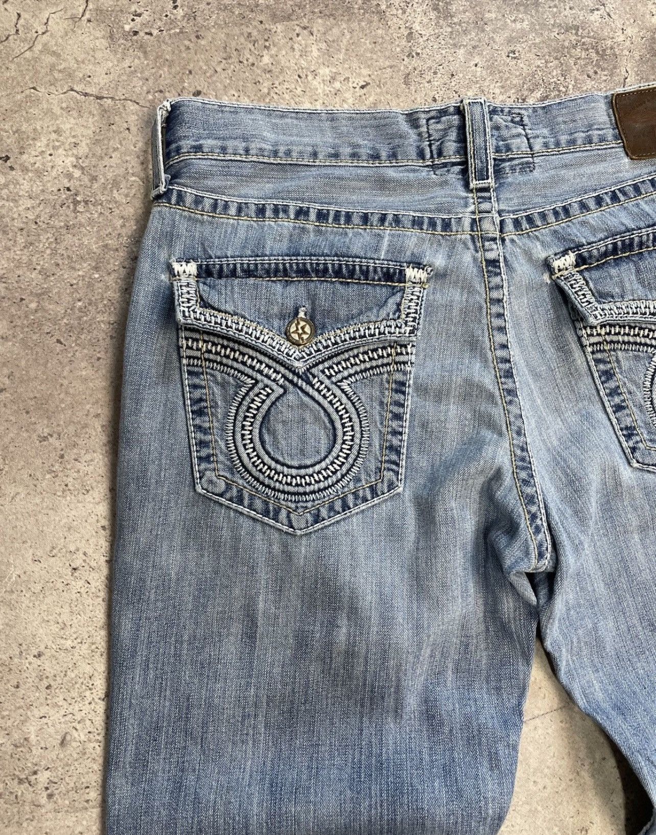 True Religion Vintage Y2K Big Star Like True Religion Y2K Distressed Jeans Size US 36 / EU 52 - 6 Thumbnail