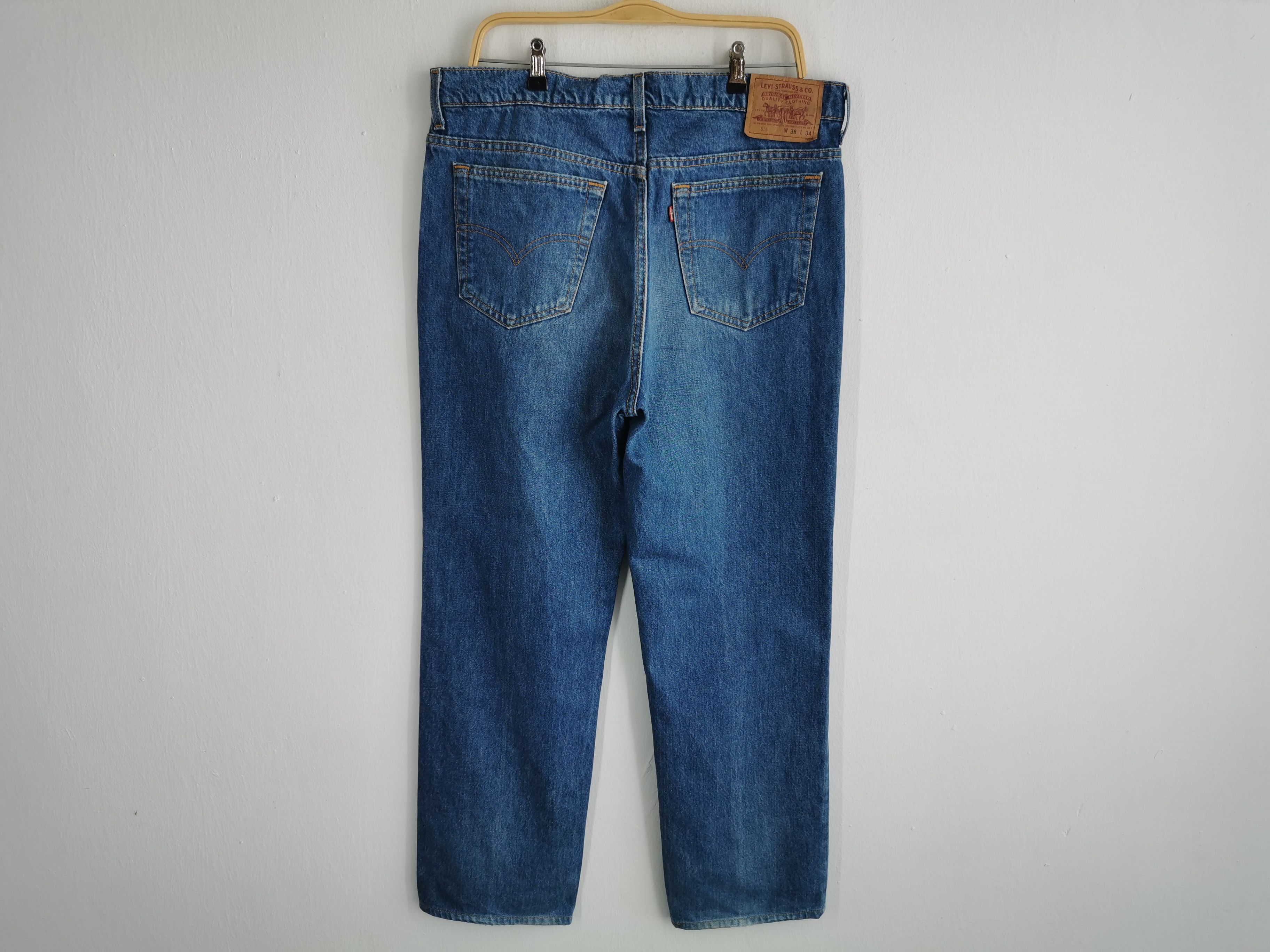 Levi's Vintage 90's Levis Lot 515 Denim Jeans Made In USA Size US 36 / EU 52 - 3 Thumbnail