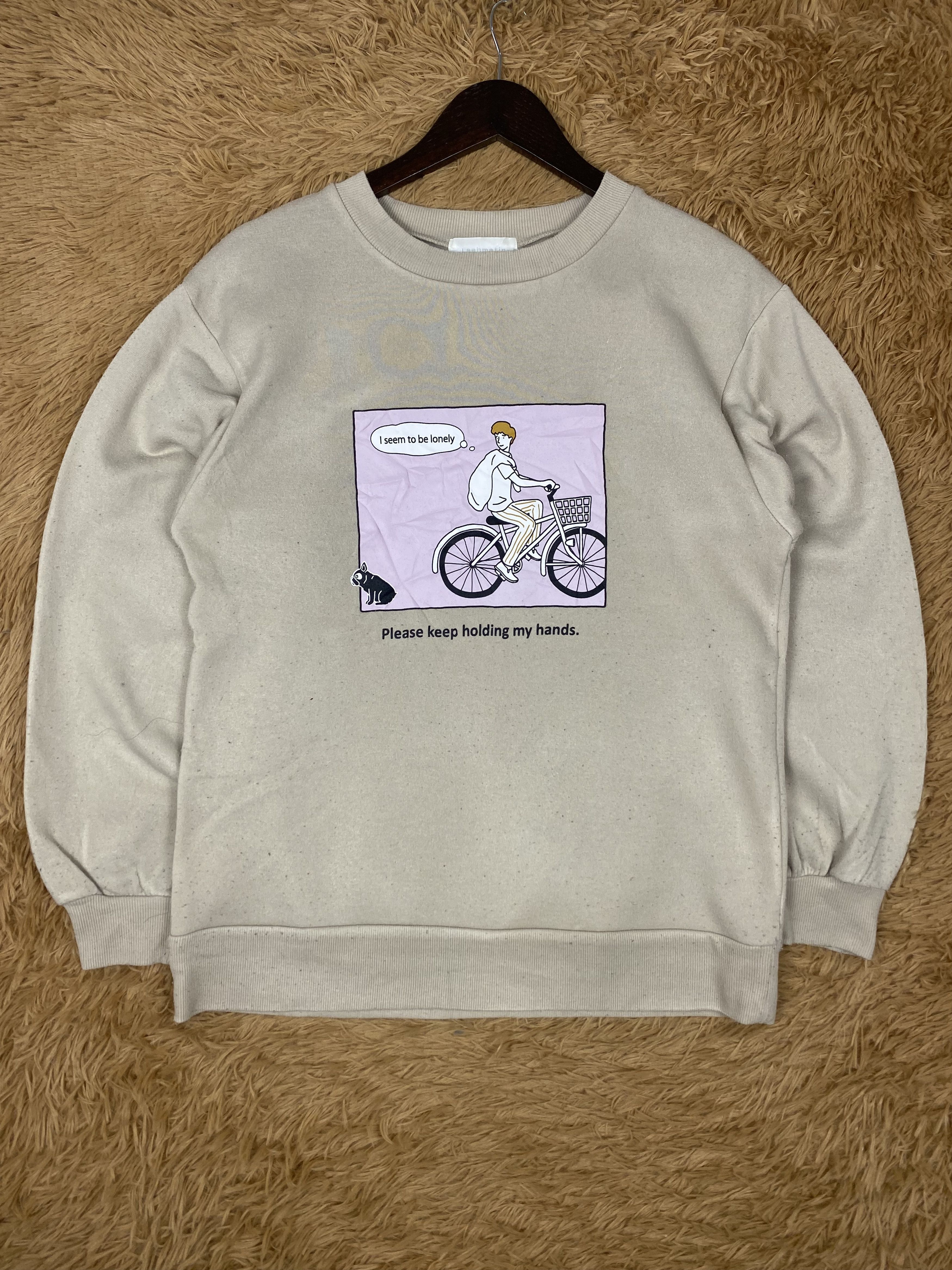 Designer × Vintage Vintage Leah Matin Sweatshirts PS0242 Size US M / EU 48-50 / 2 - 1 Thumbnail