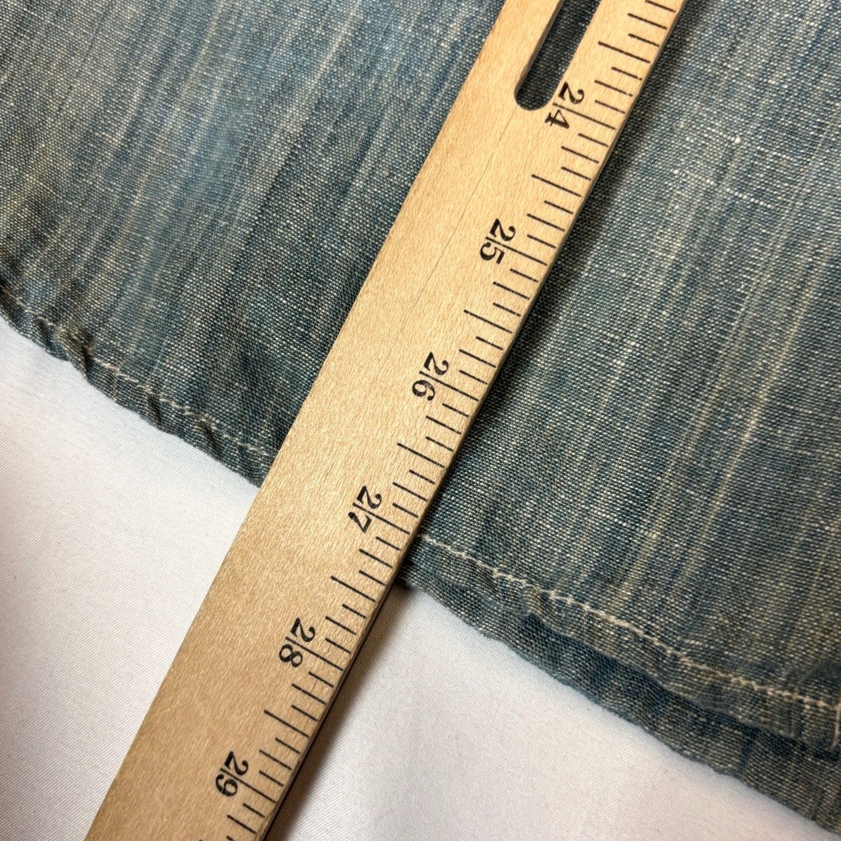 Rogue Territory Rogue Territory Work Shirt Men's Medium Chambray Selvedge Button Up Size US M / EU 48-50 / 2 - 7 Thumbnail