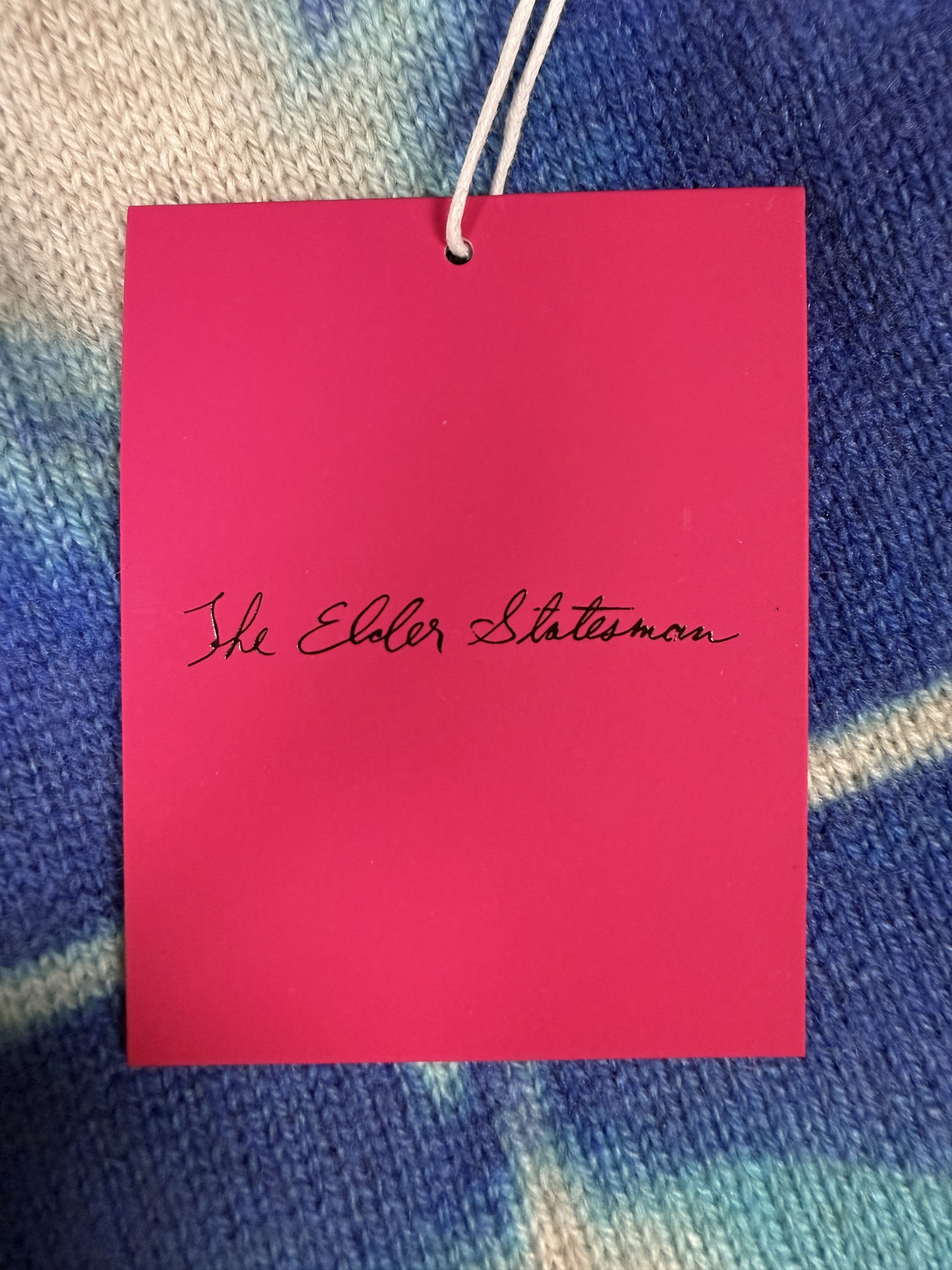 The Elder Statesman $1950 The Elder Statesman Rorschach Cashmere Lounge Pants Size US 30 / EU 46 - 9 Thumbnail