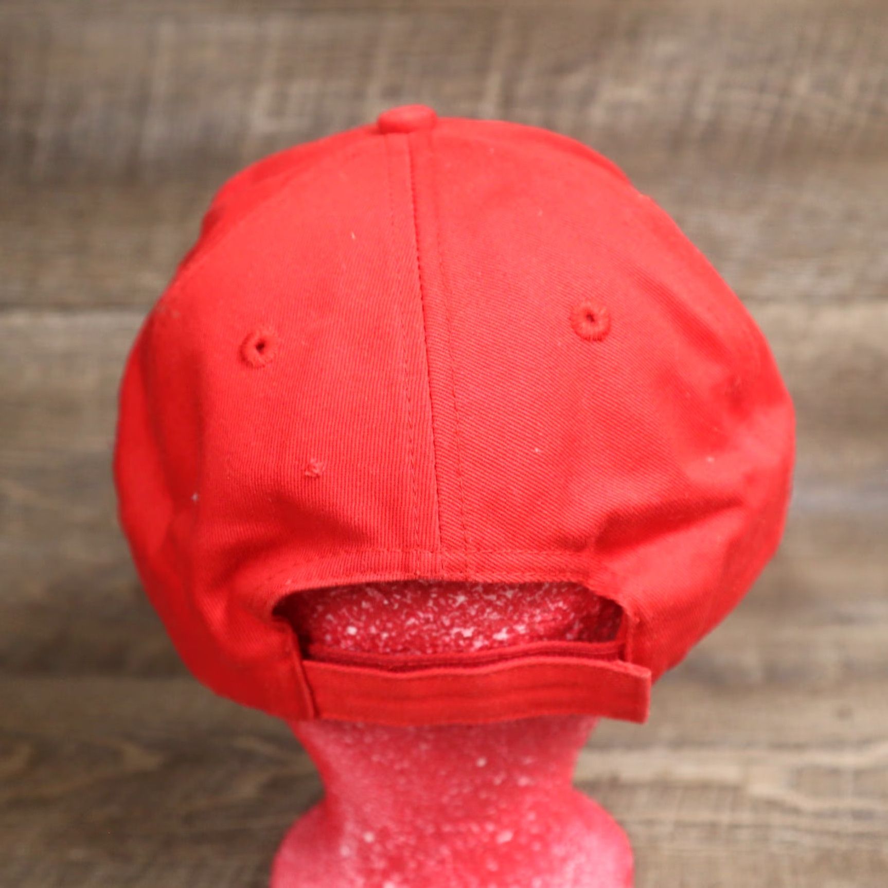 Bally K-Products Baseball Cap Trucker Hat Red Adjustable Adult Men Size Mastercraft Tires Hat Size ONE SIZE - 4 Thumbnail