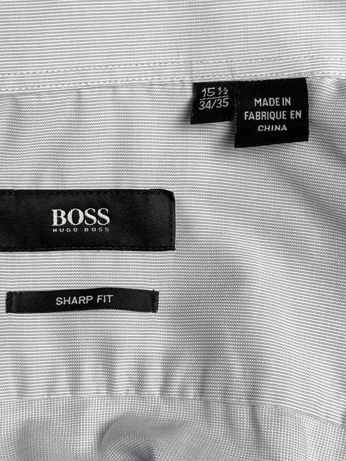 Hugo Boss Y2K BOSS Point Collar Dress Shirt in Light Blue Size US L / EU 52-54 / 3 - 4 Thumbnail