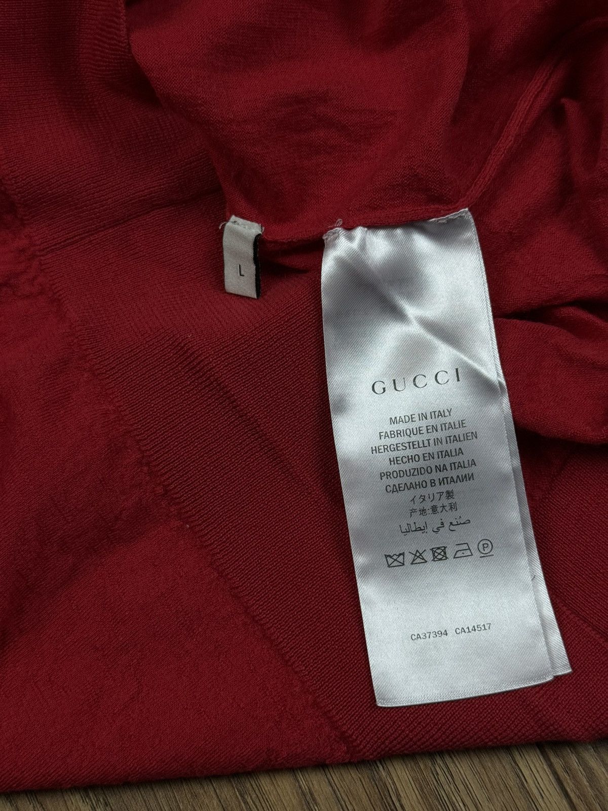 Gucci Wool sweater Gucci GG original luxury old money item Size US L / EU 52-54 / 3 - 4 Thumbnail