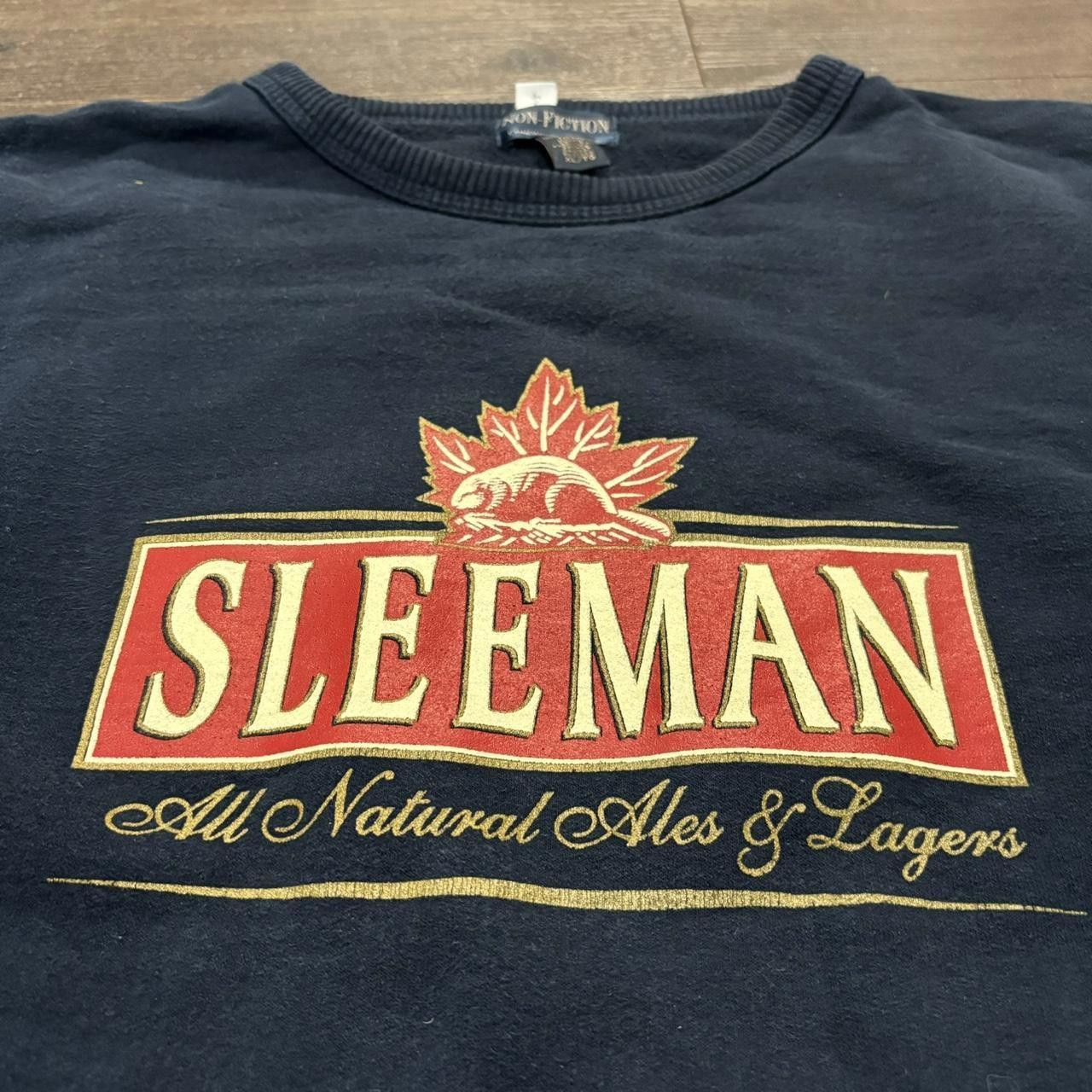 Designer Vintage Sleeman All Natural Ales Lagers Crewneck Sweatshirt Size US XL / EU 56 / 4 - 4 Thumbnail